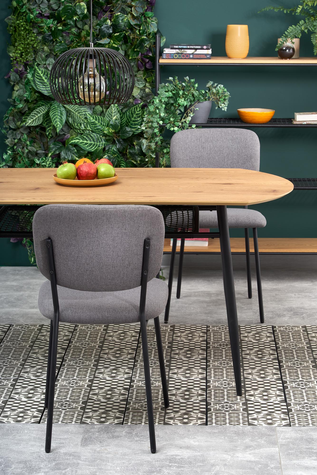 Tavolo per 4/6 persone rovere Jackson 160x90 cm