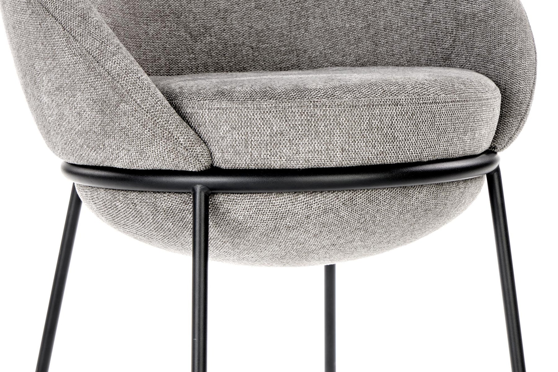 Sedia in acciaio Astra 61x49 cm