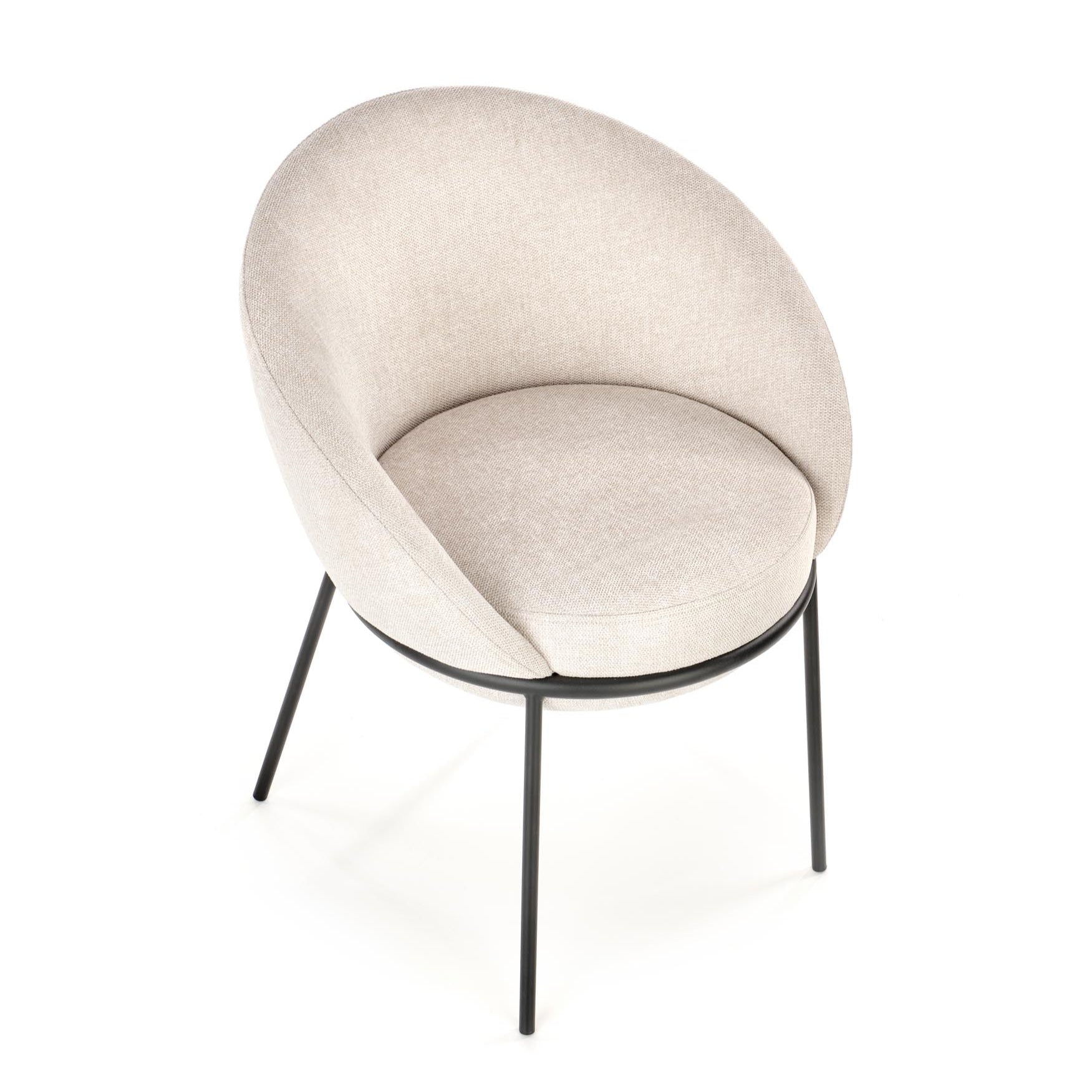 Sedia in acciaio Astra 61x49 cm