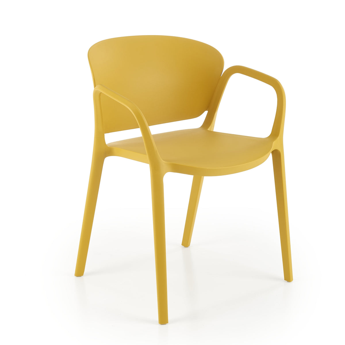 Sedia da esterno in polipropilene Ava 60x44 cm