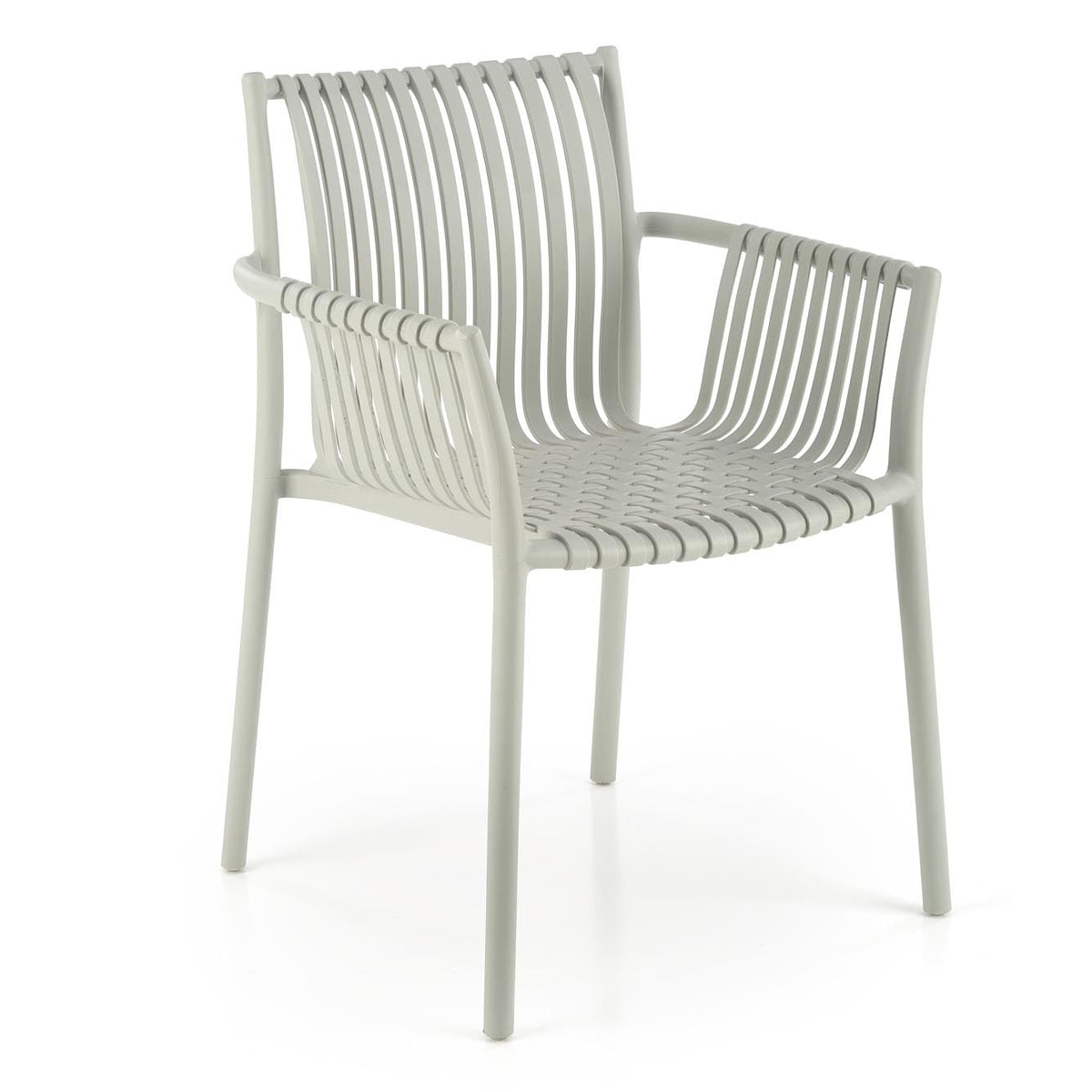 Sedia da esterno in polipropilene Mira 60x45 cm