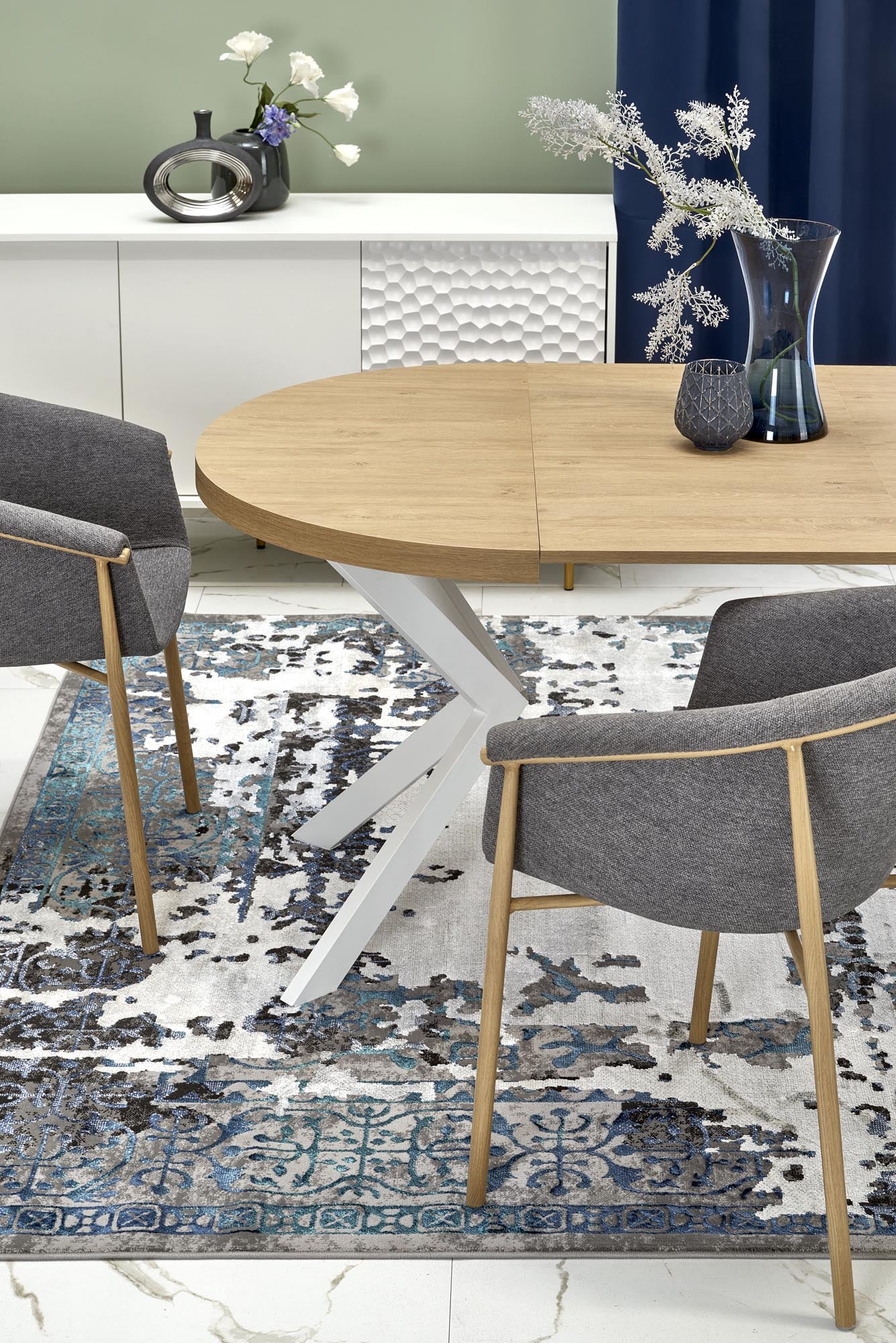 Tavolo allungabile per 6/8 persone Fenis 100/250x75 cm