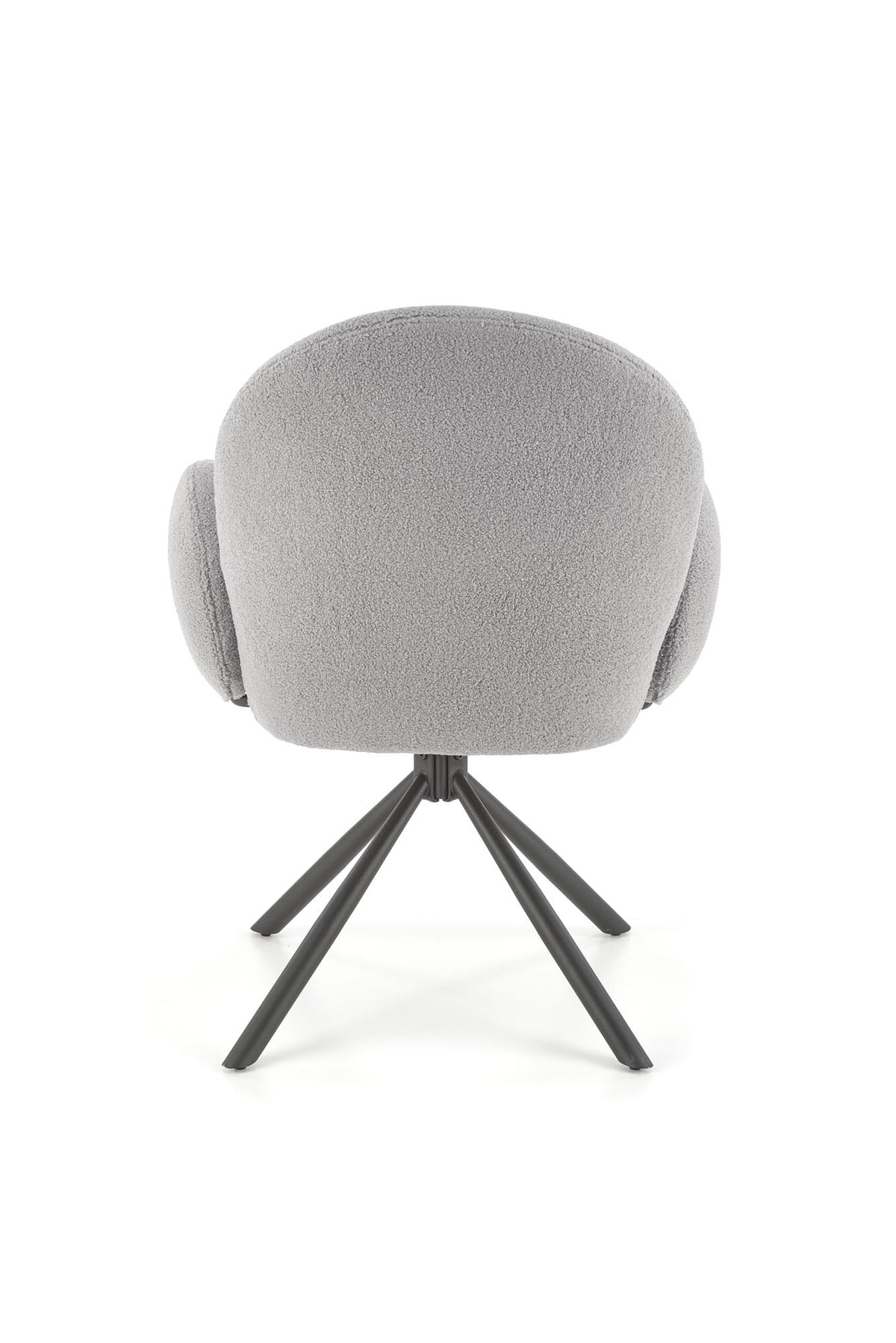 Sedia girevole in acciaio Spin 64x46 cm