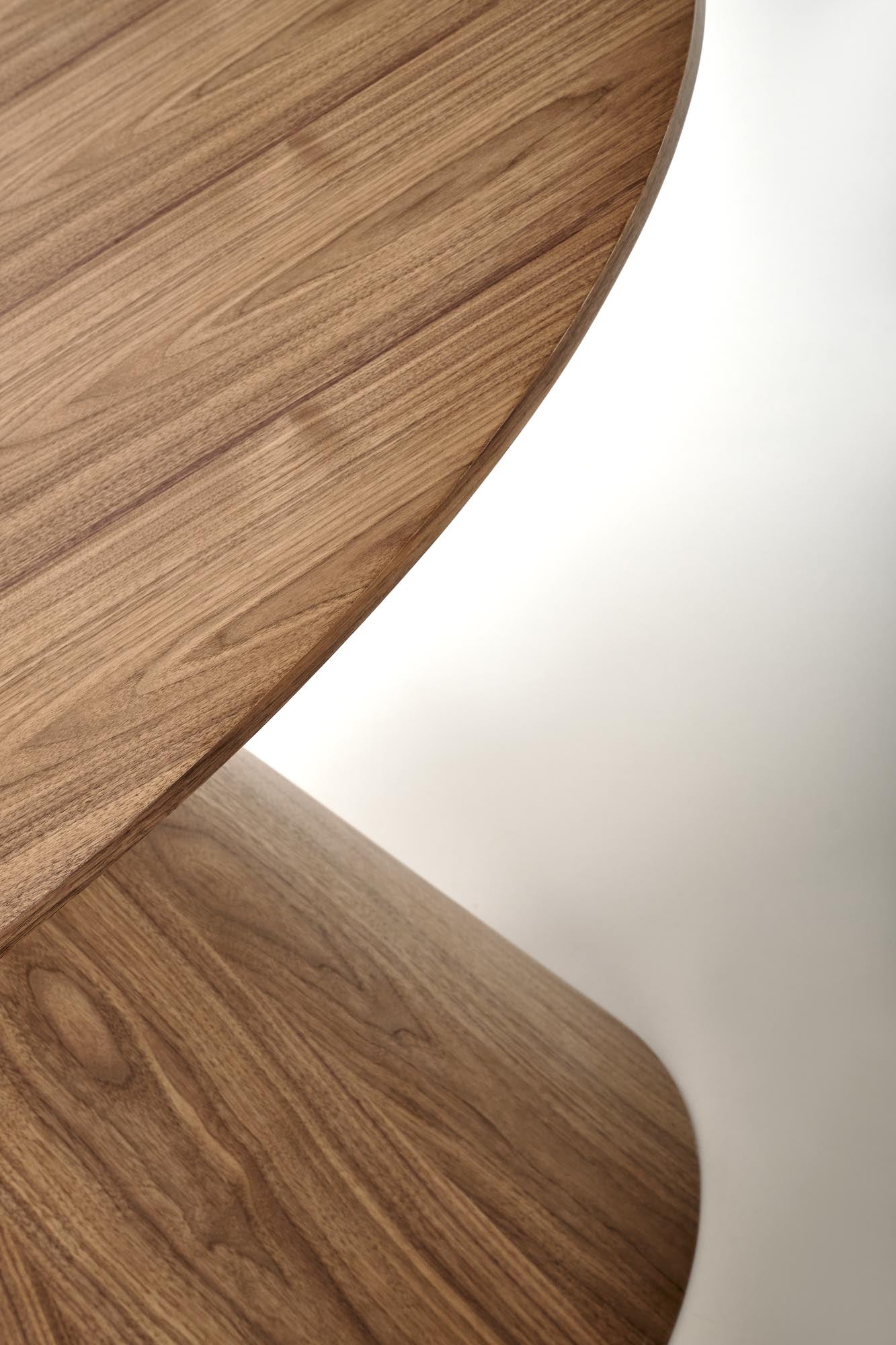 Tavolo rotondo per 4 persone rovere Topazio 136x78 cm