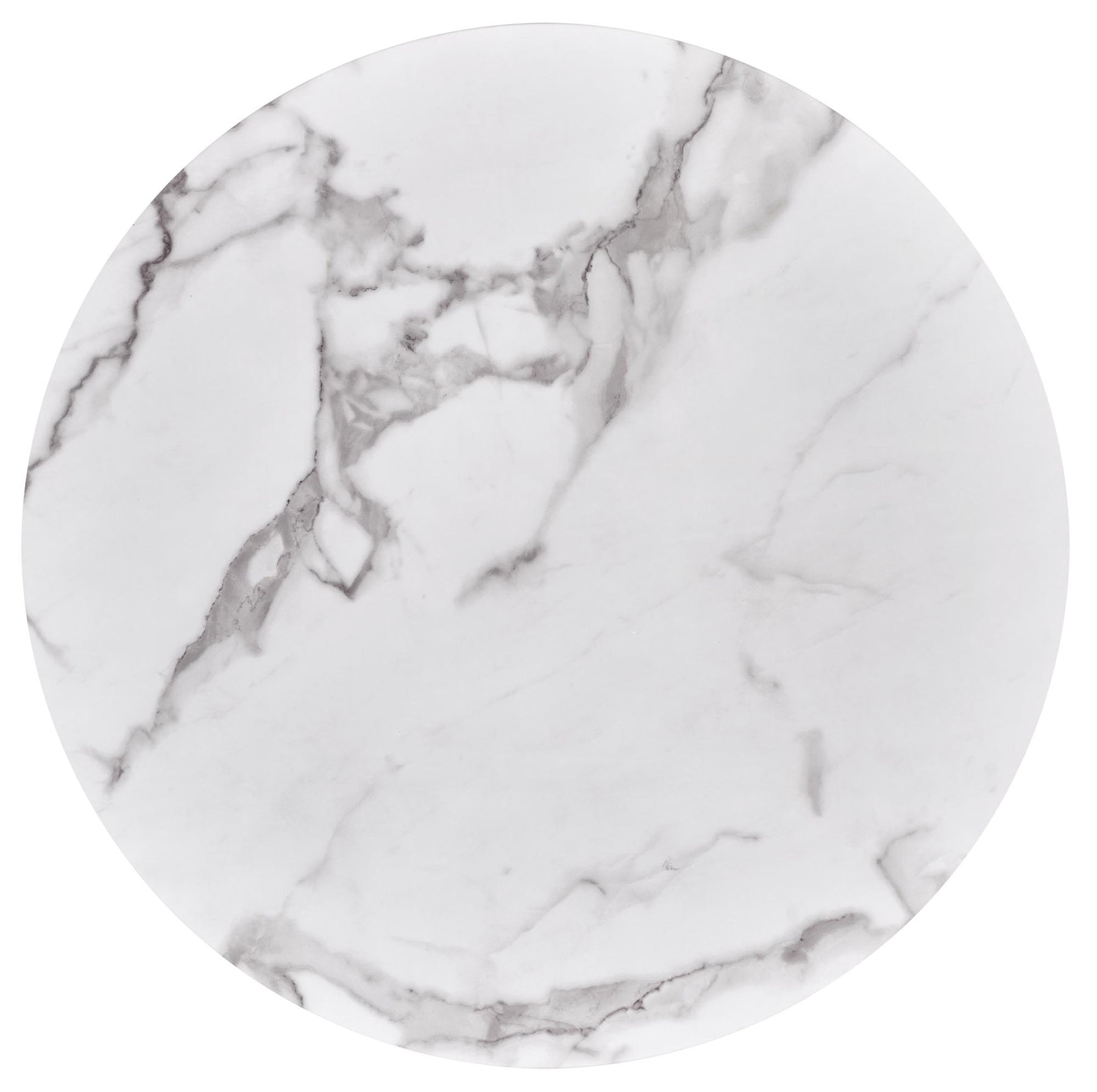 Tavolo rotondo per 4 persone rovere Tenebris 120x78 cm