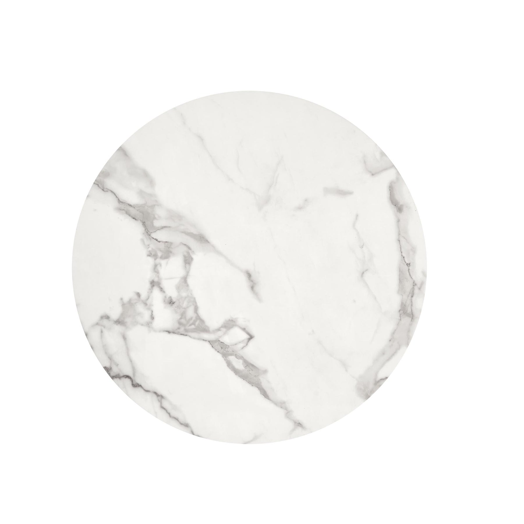 Tavolo rotondo per 4 persone rovere Tenebris 120x78 cm
