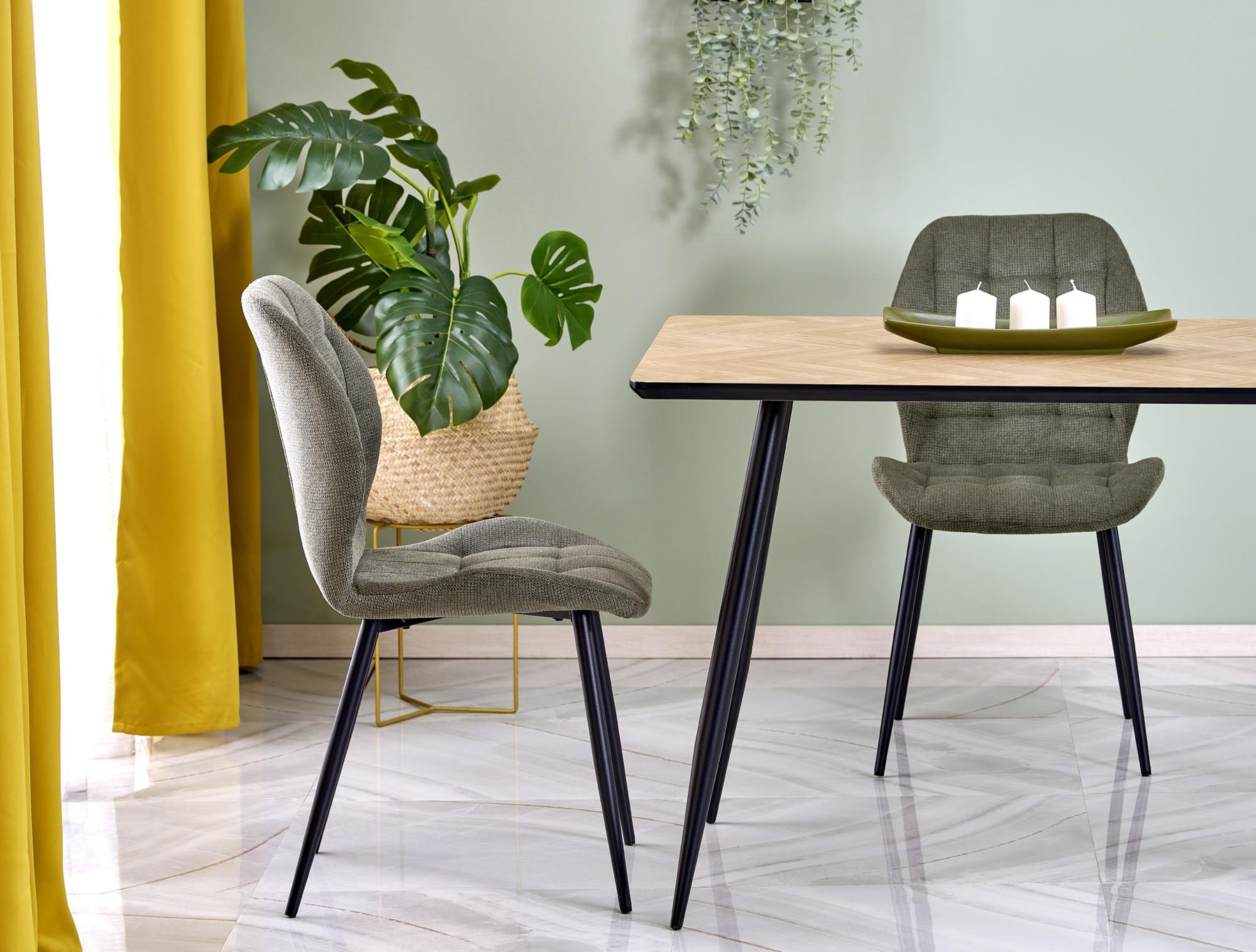 Tavolo per 4/6 persone rovere Berto 120x77 cm