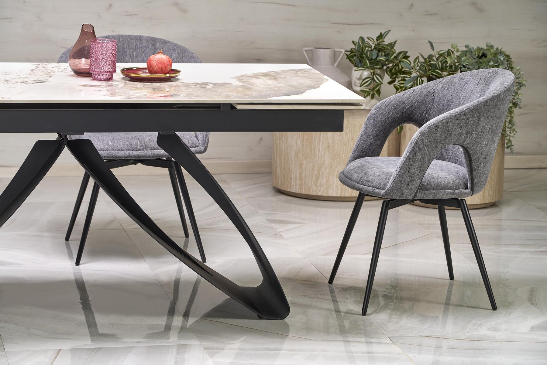 Tavolo allungabile per 6/8 persone Flux 180/260x75 cm