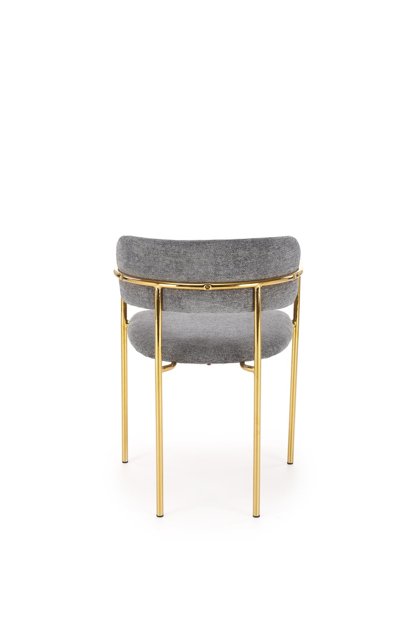 Sedia in acciaio cromato Raya 54x76 cm