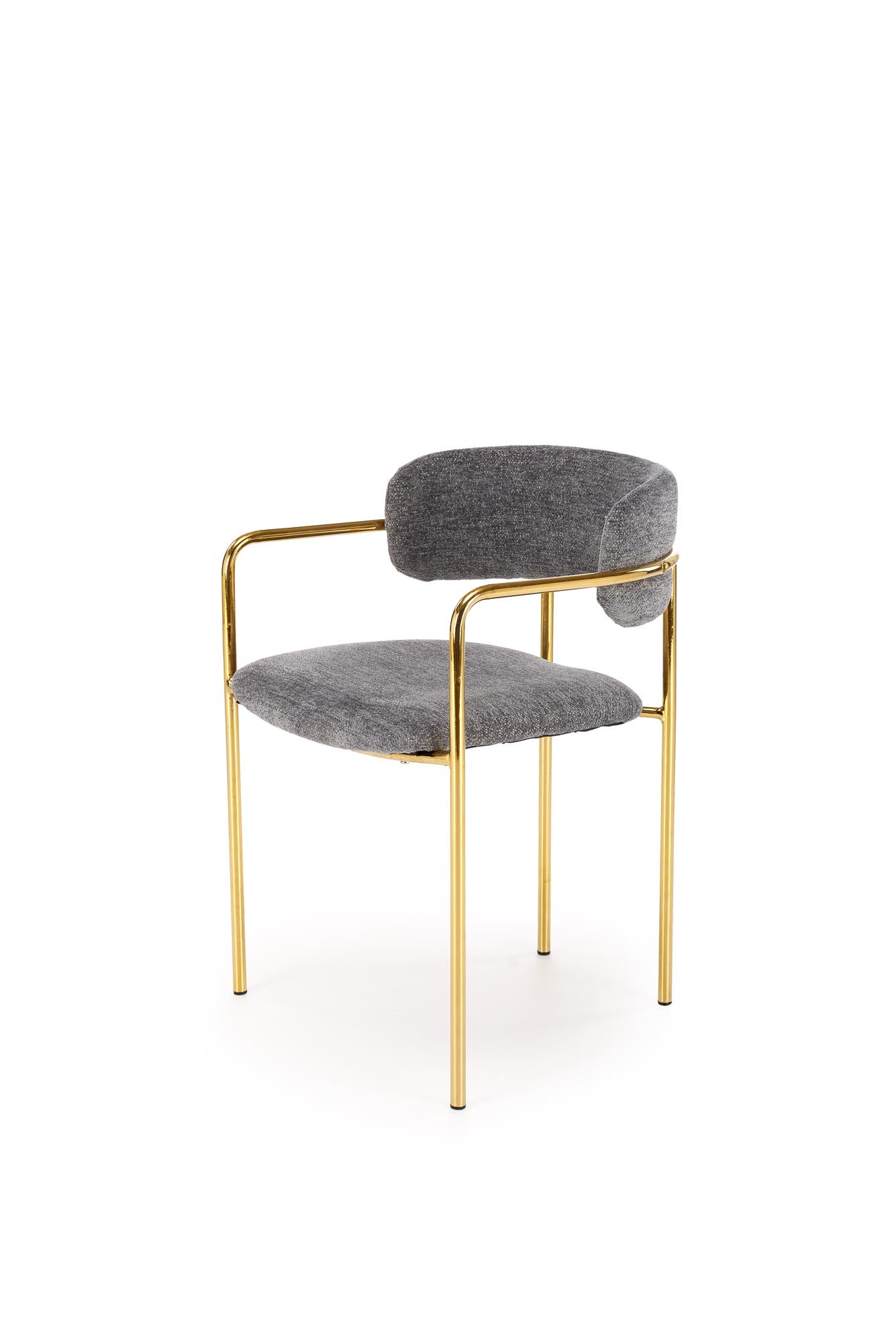 Sedia in acciaio cromato Raya 54x76 cm