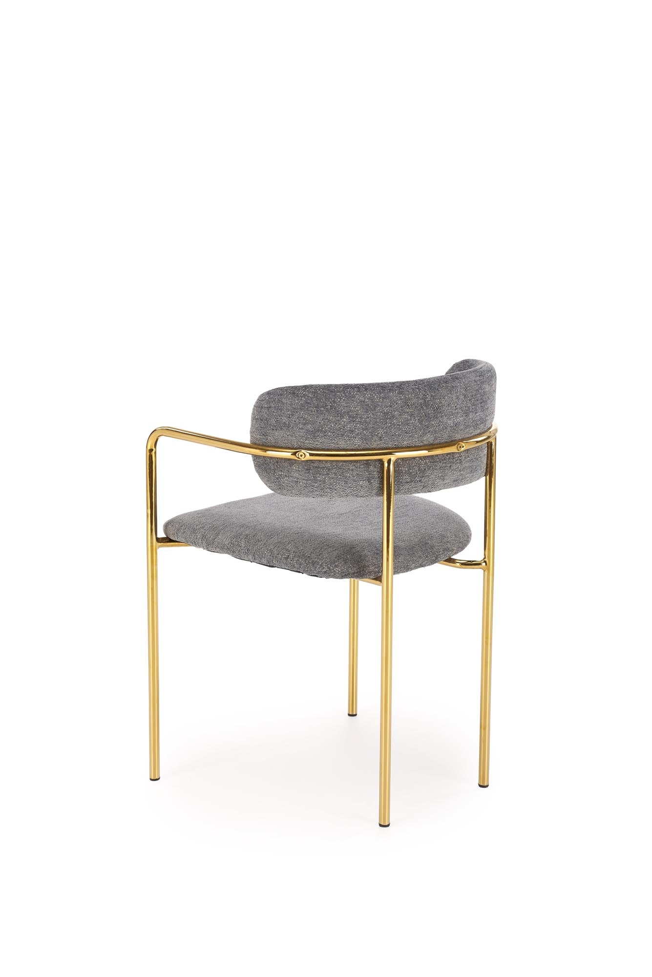Sedia in acciaio cromato Raya 54x76 cm