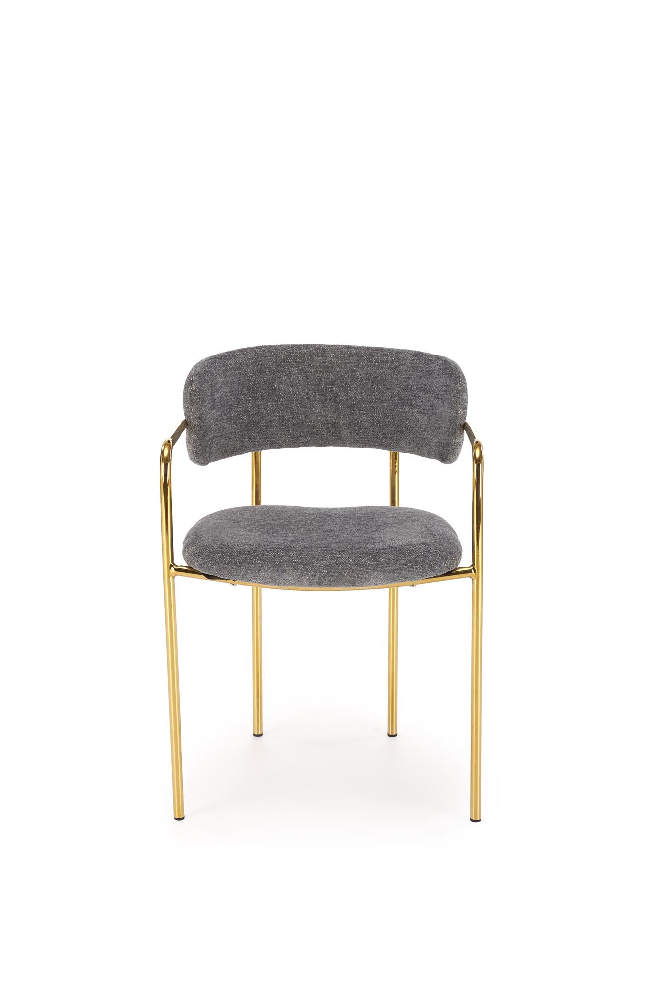 Sedia in acciaio cromato Raya 54x76 cm