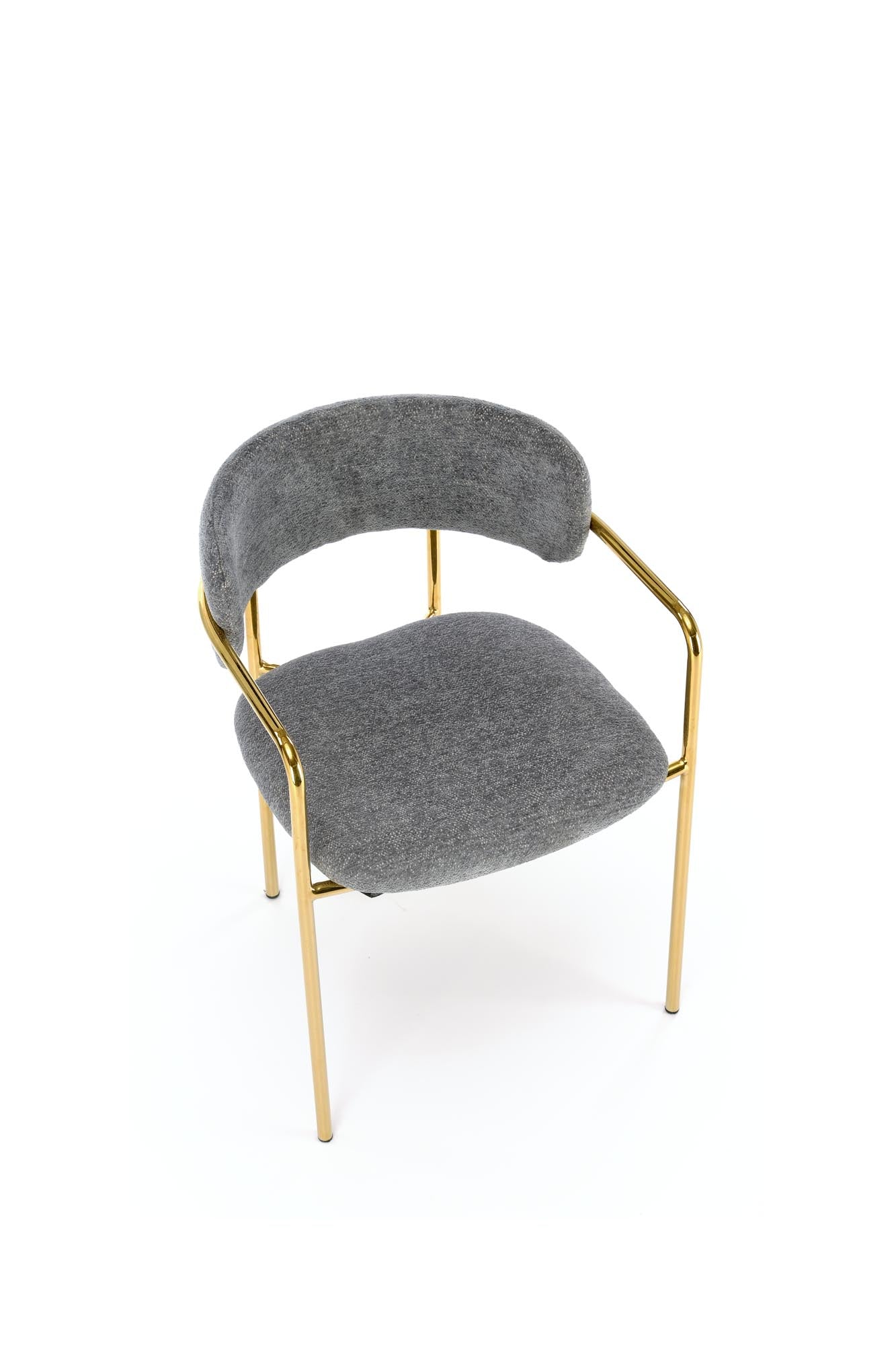 Sedia in acciaio cromato Raya 54x76 cm