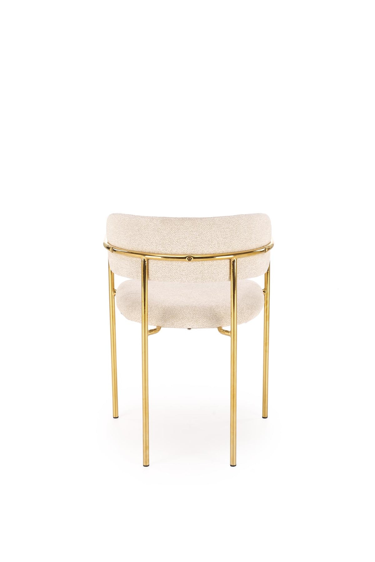 Sedia in acciaio cromato Raya 54x76 cm