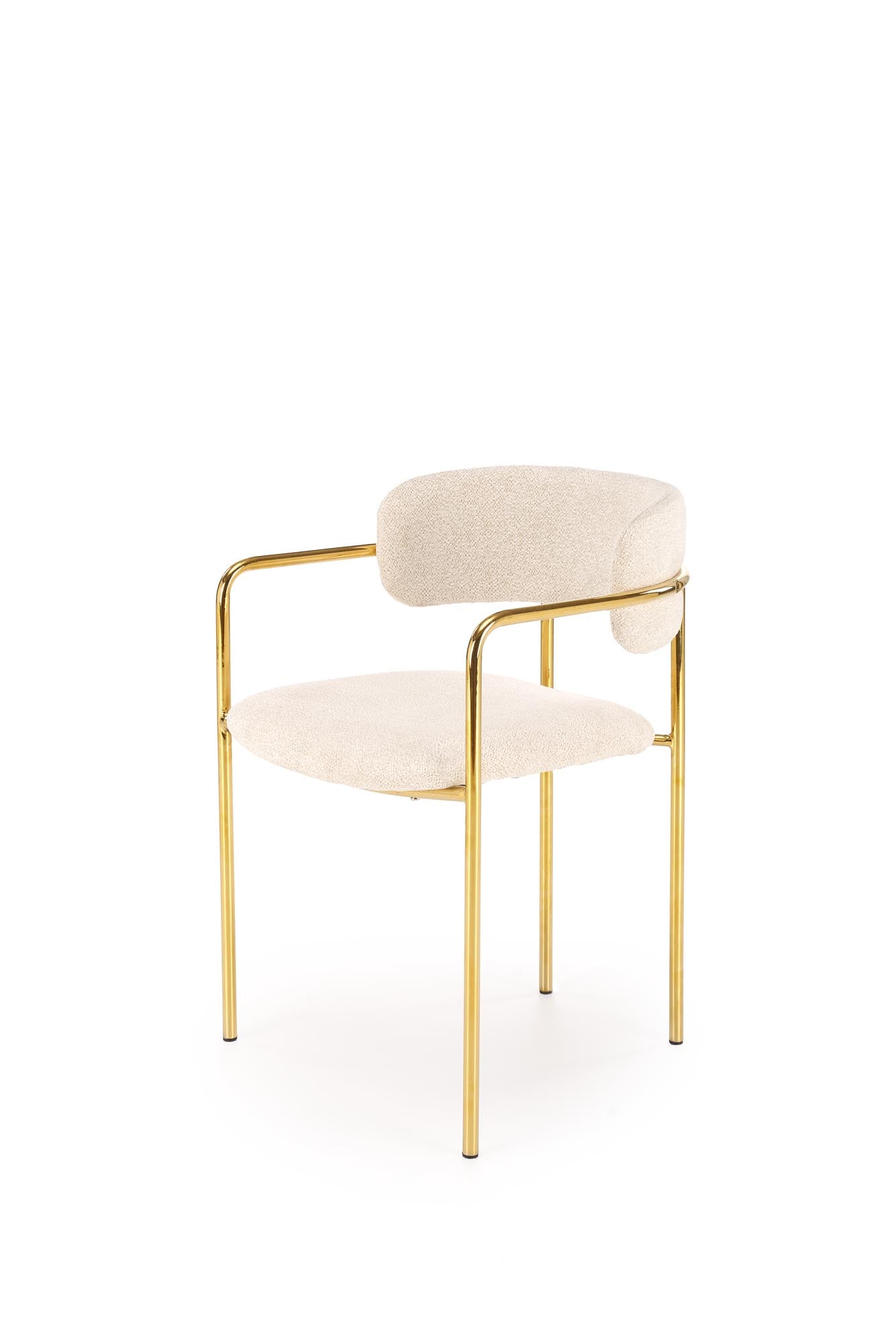 Sedia in acciaio cromato Raya 54x76 cm