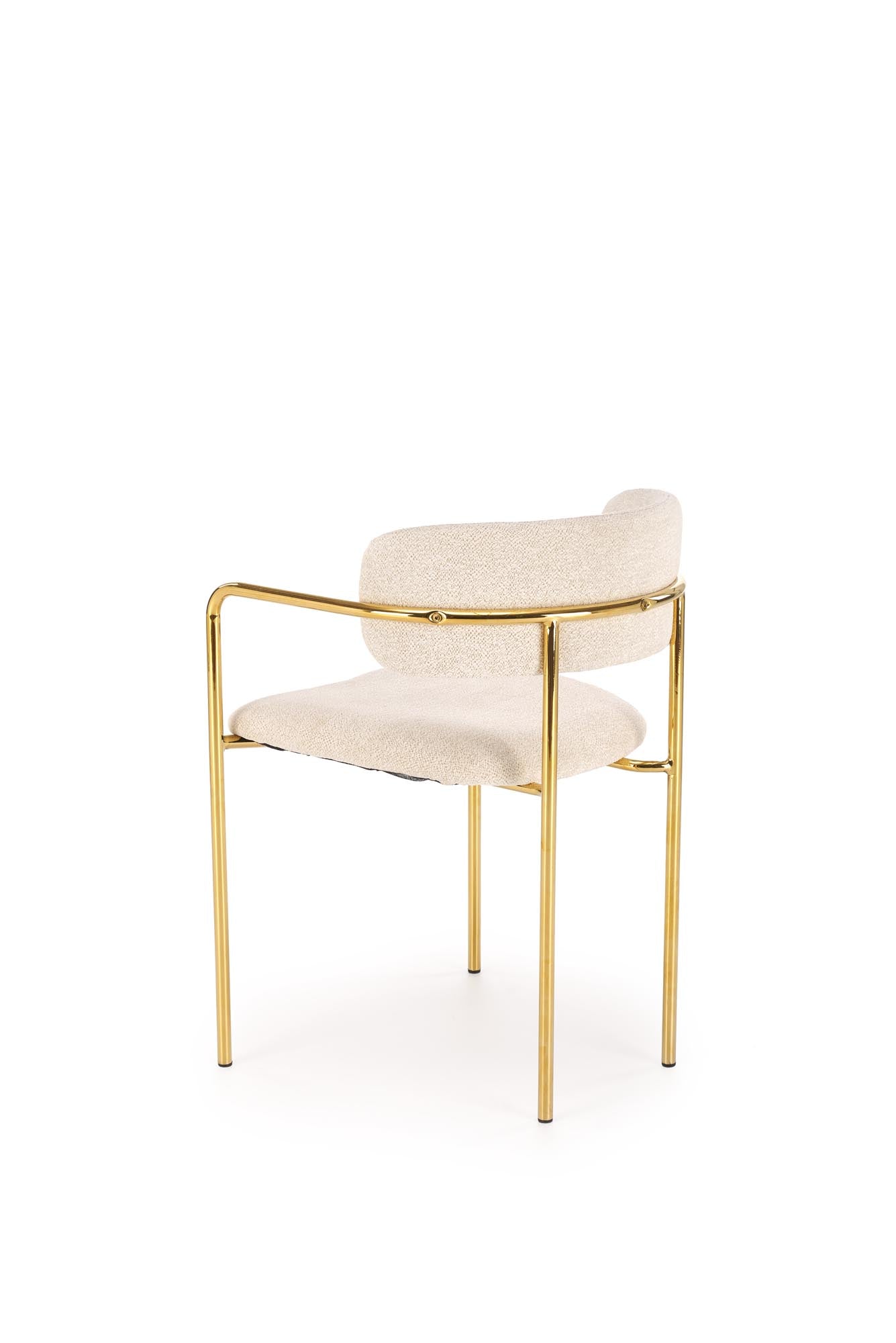 Sedia in acciaio cromato Raya 54x76 cm