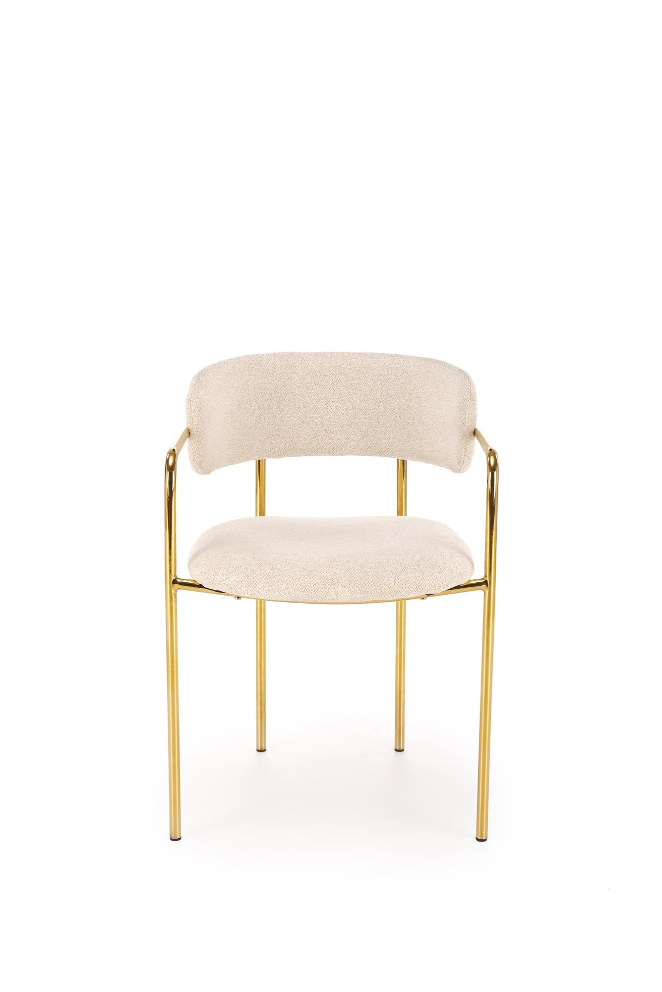 Sedia in acciaio cromato Raya 54x76 cm
