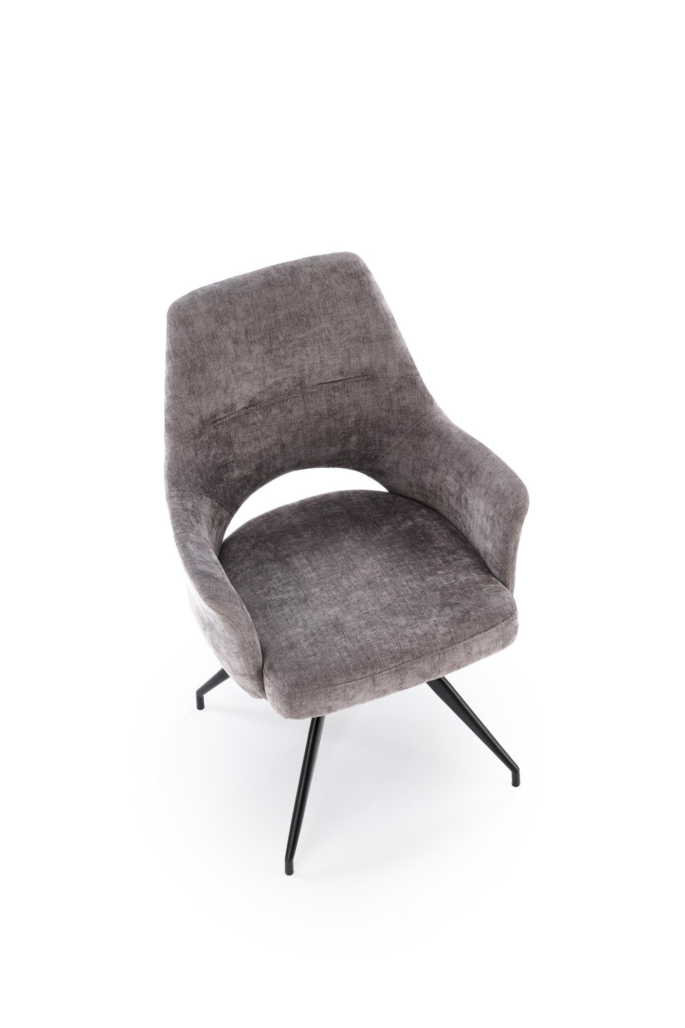 Sedia girevole in acciaio Ruby 58x88 cm