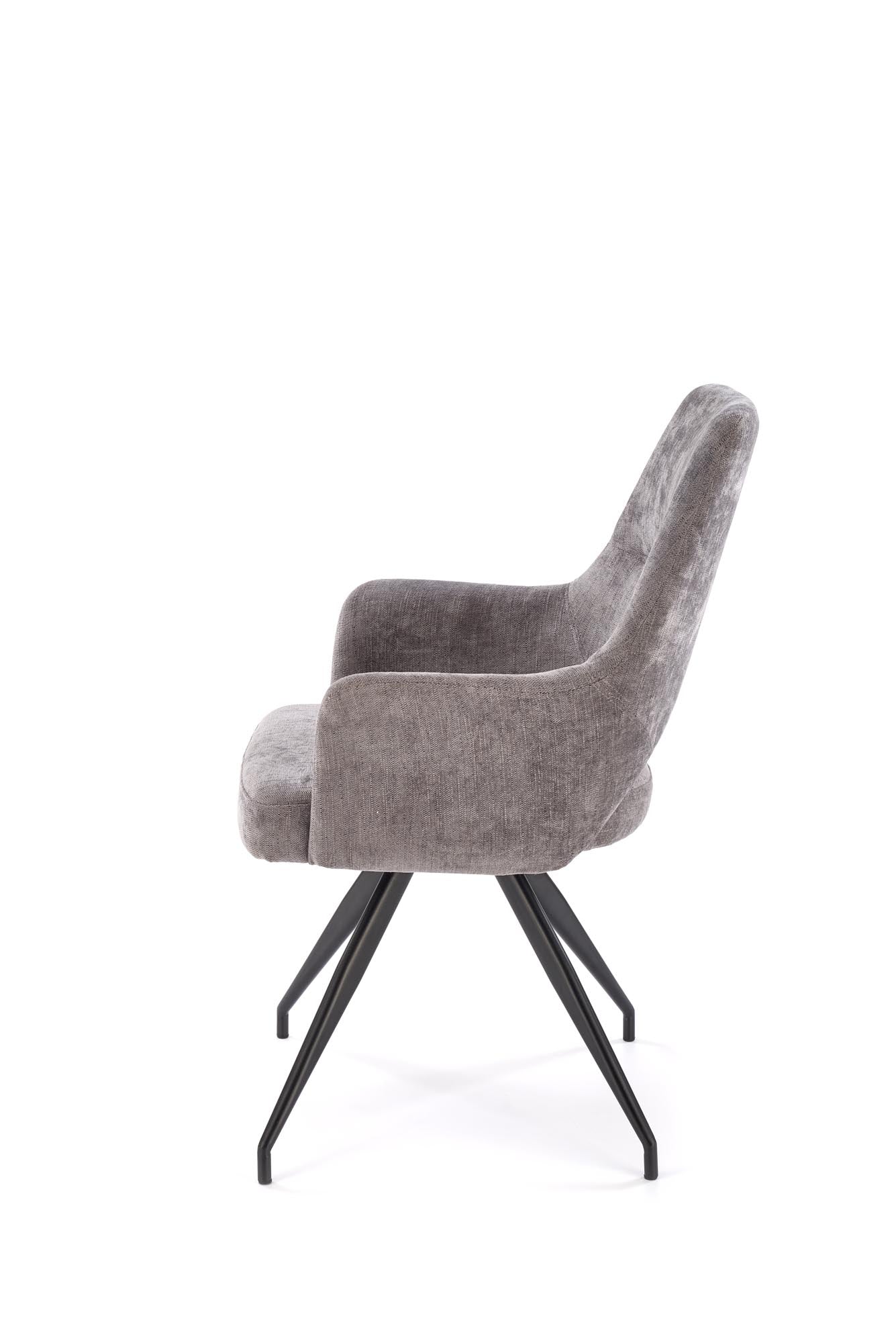 Sedia girevole in acciaio Ruby 58x88 cm