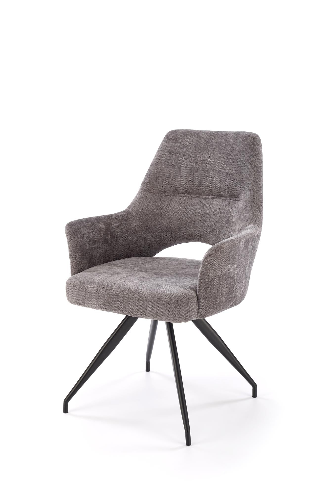 Sedia girevole in acciaio Ruby 58x88 cm