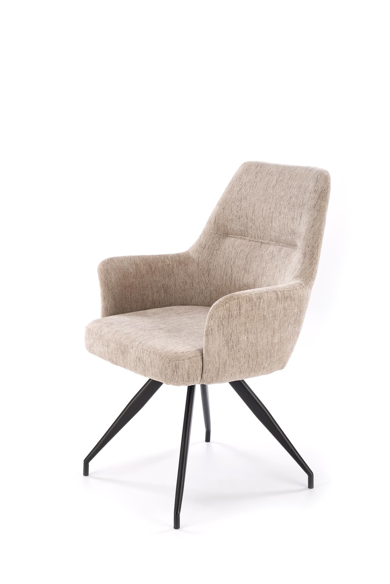 Sedia girevole in acciaio Ruby 58x88 cm