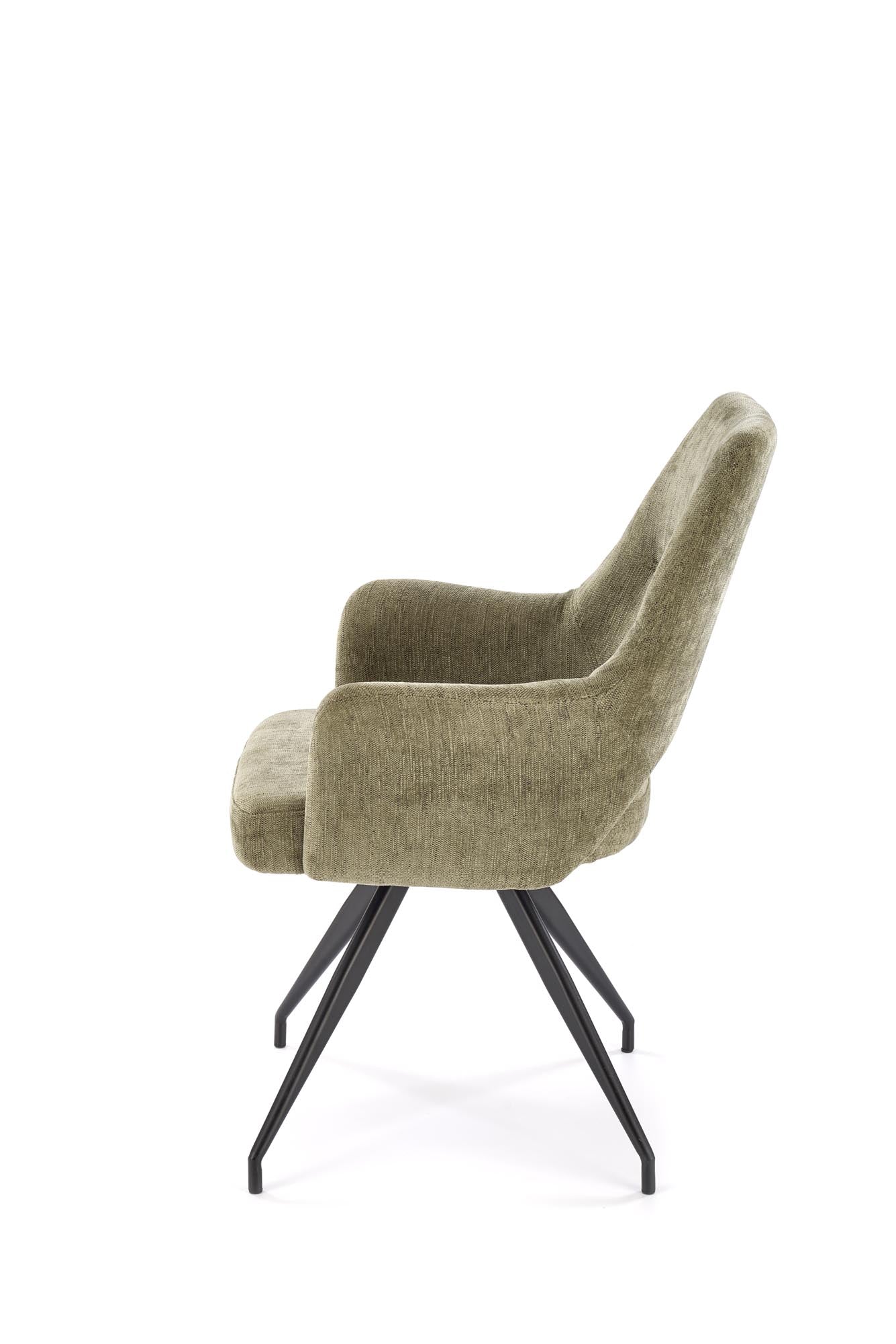 Sedia girevole in acciaio Ruby 58x88 cm
