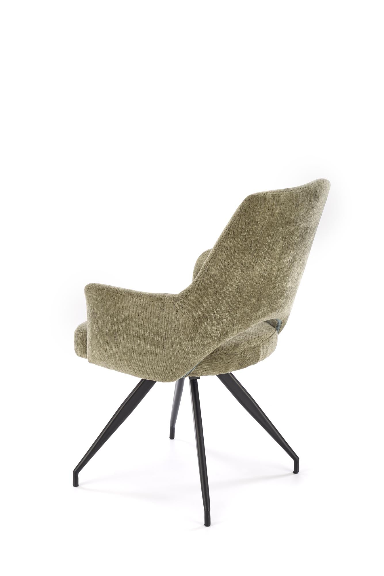 Sedia girevole in acciaio Ruby 58x88 cm