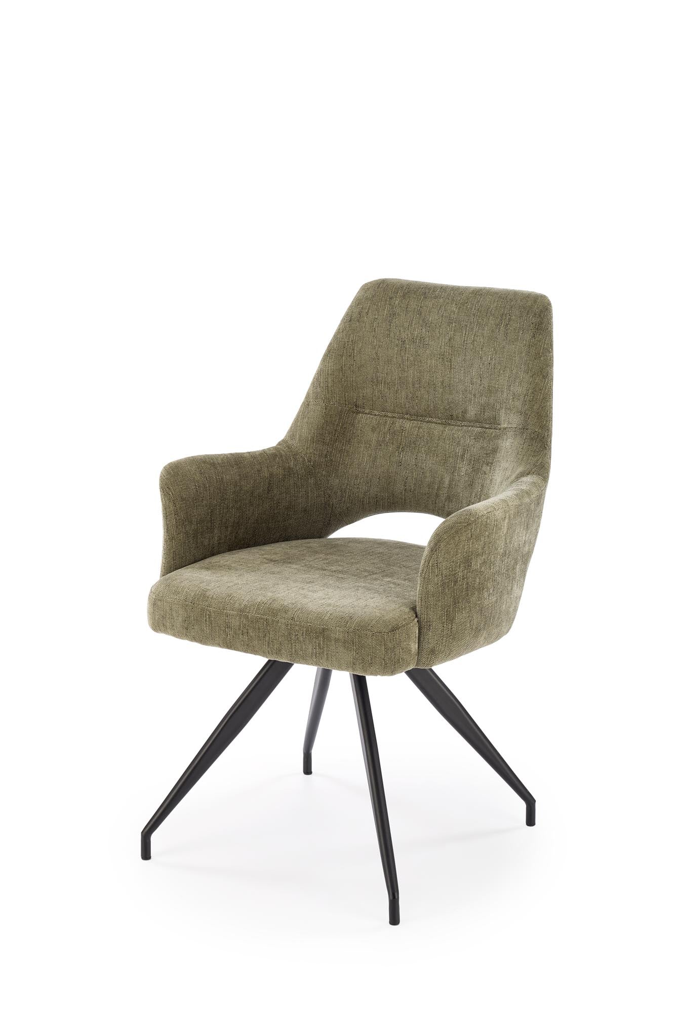 Sedia girevole in acciaio Ruby 58x88 cm