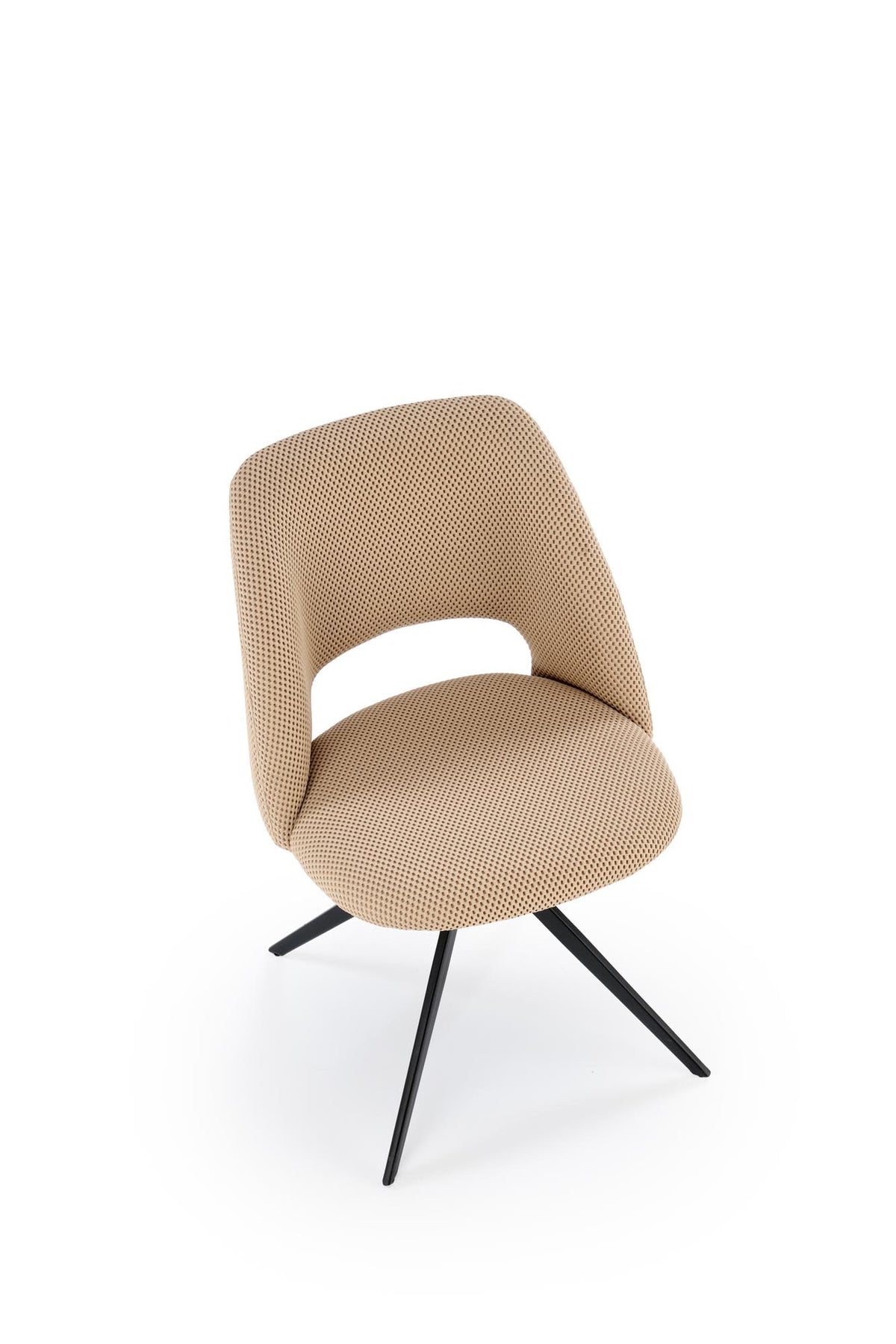 Sedia in acciaio girevole Eva 52x79 cm