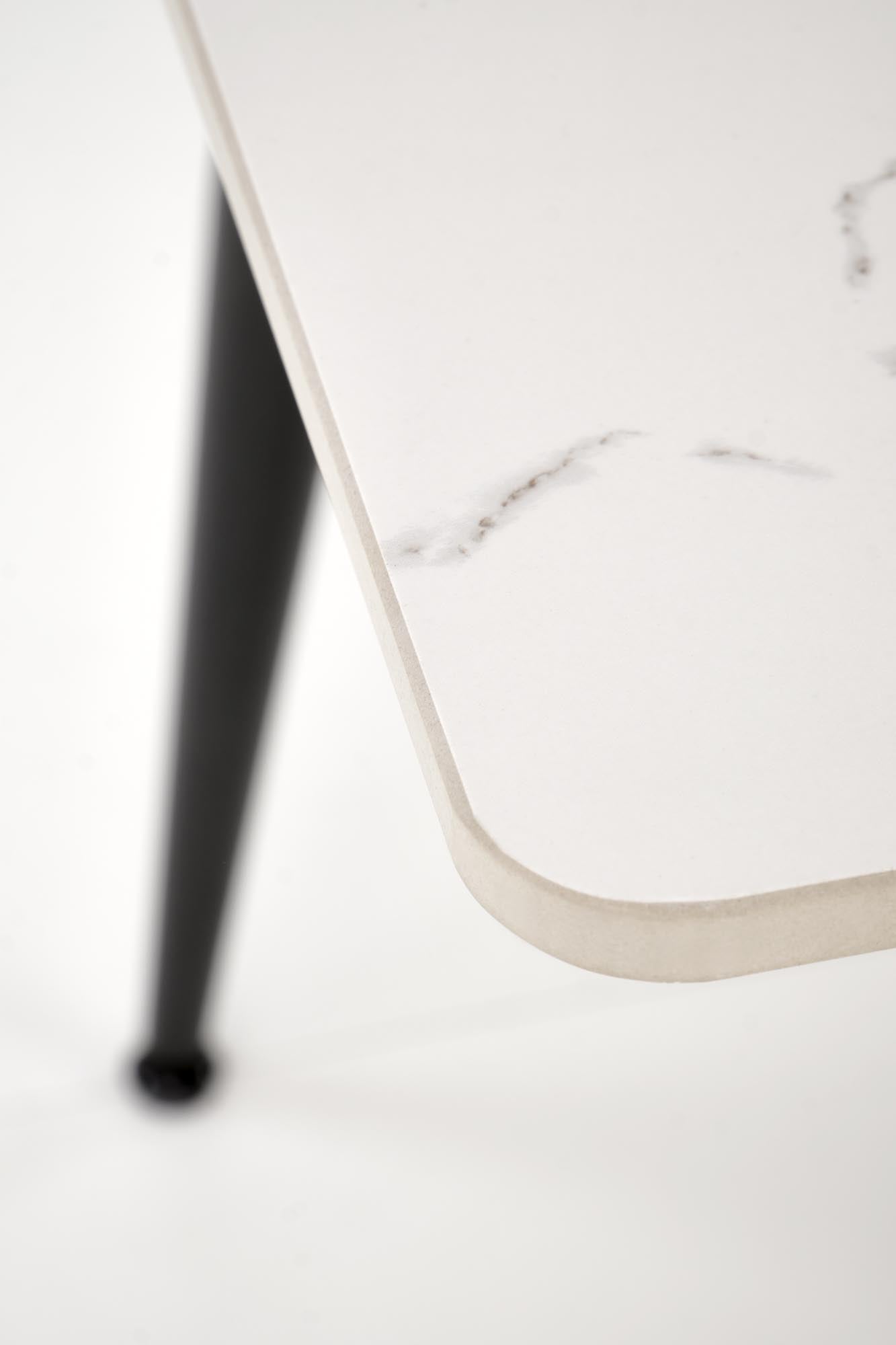 Tavolo rotondo per 4 persone marmo Fides 120x70 cm