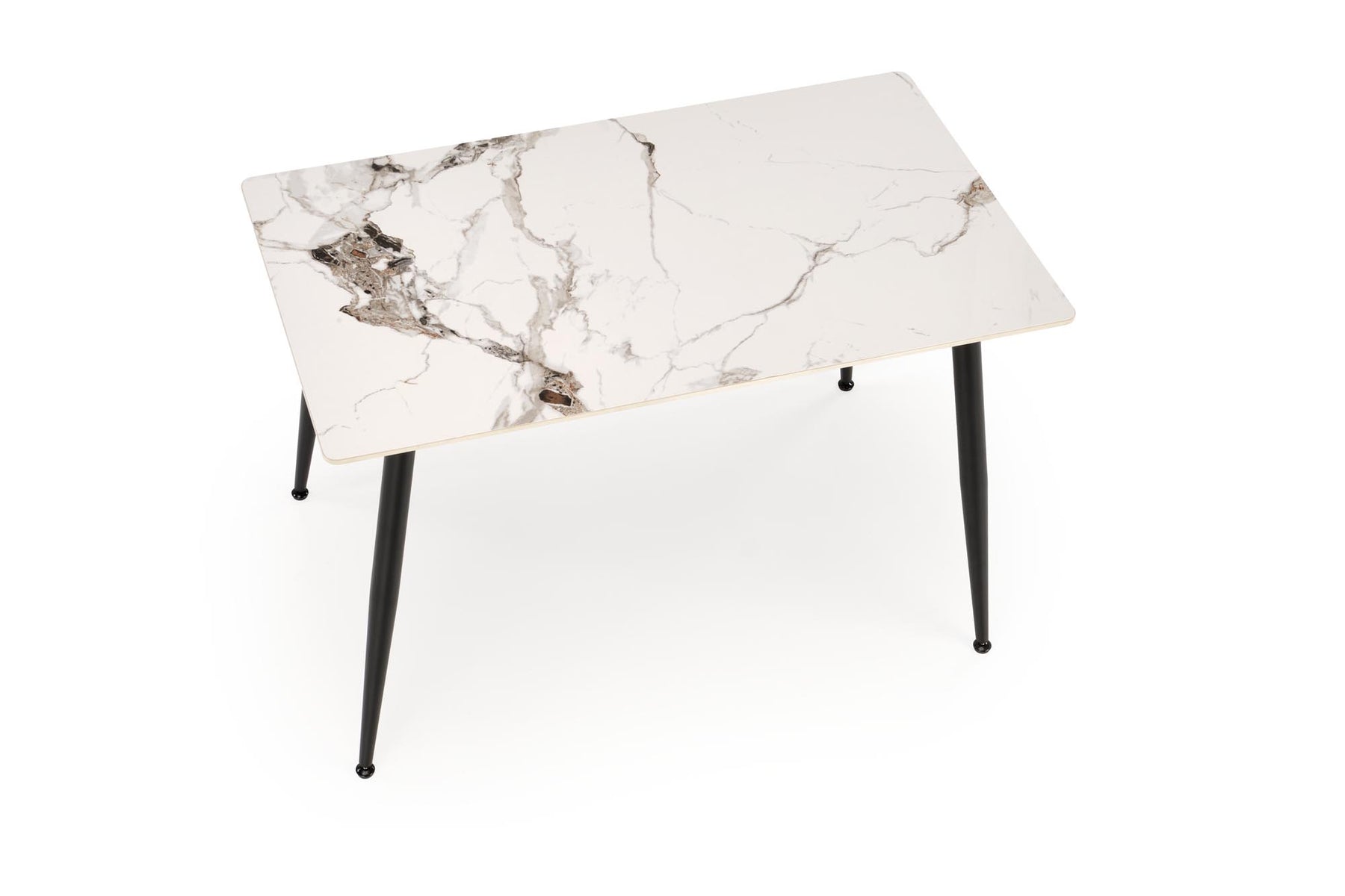 Tavolo rotondo per 4 persone marmo Fides 120x70 cm