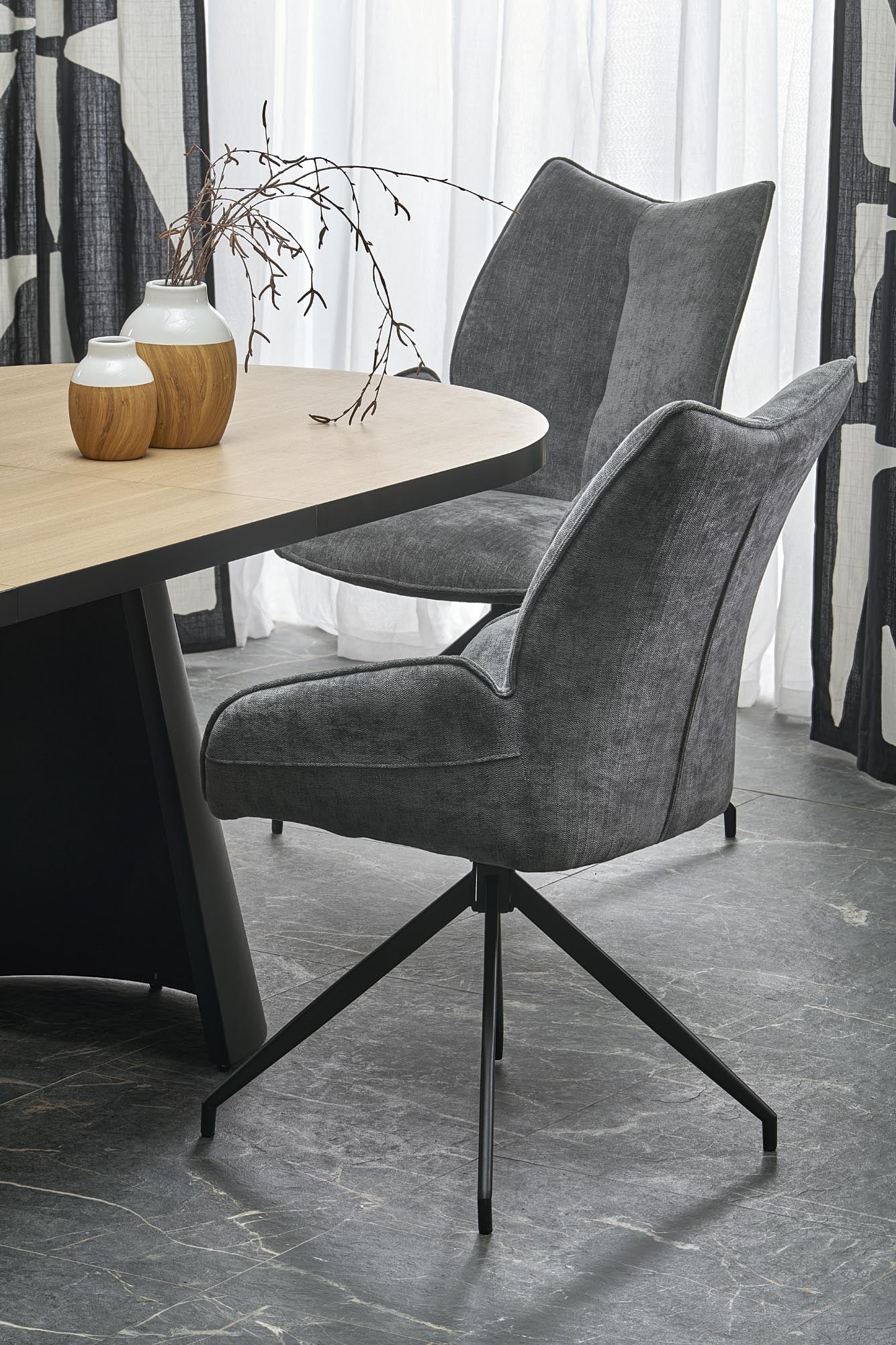 Tavolo allungabile per 6/8 persone marmo Nimbus 180/240x100 cm