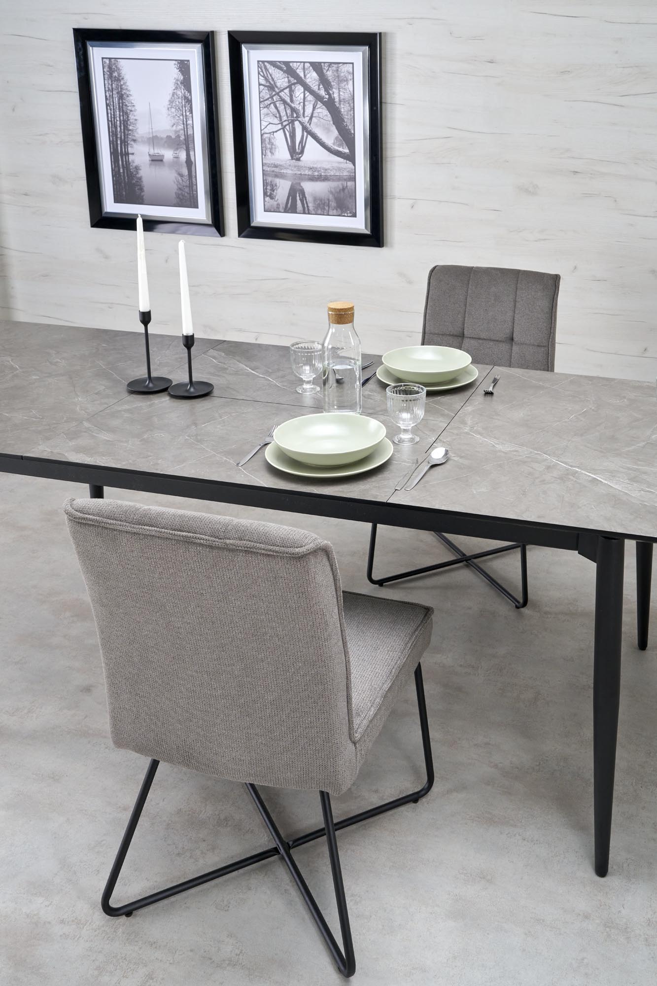 Tavolo allungabile per 6/8 persone marmo Onice 180/260x90 cm