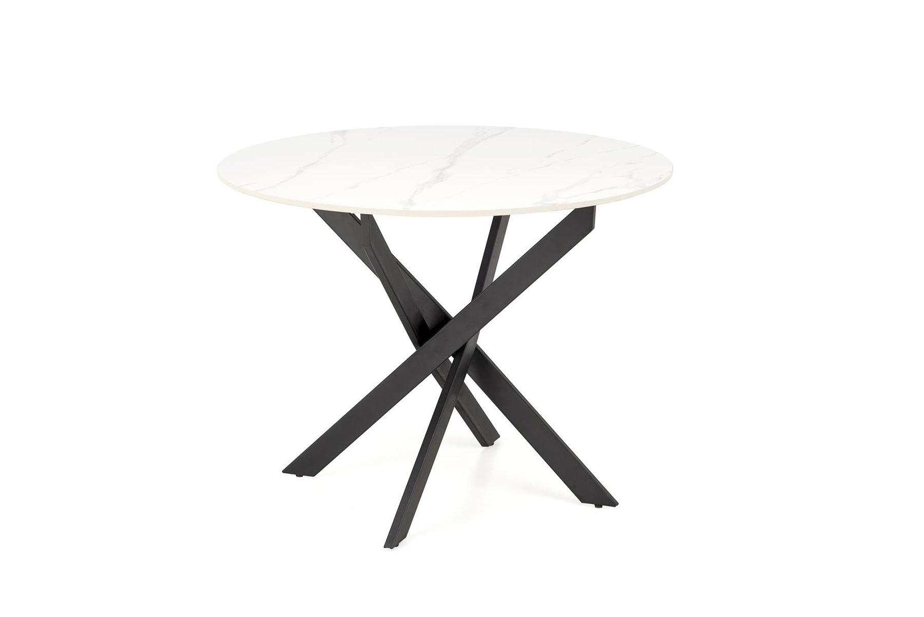 Tavolo rotondo per 4 persone rovere Everest 100x76 cm