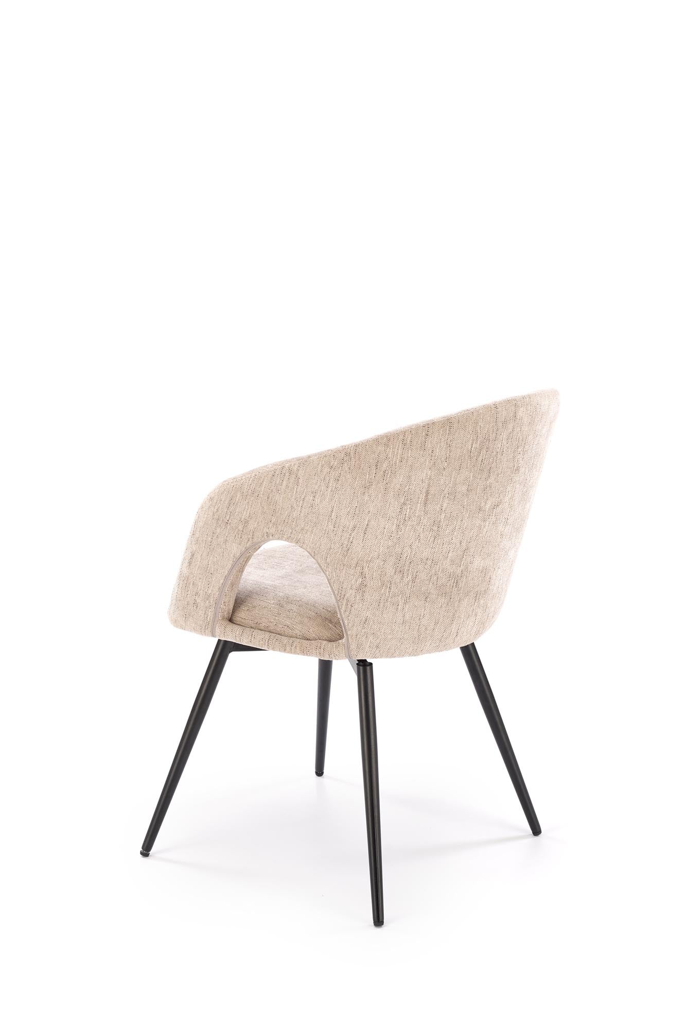 Sedia girevole in acciaio Mivy 57x78 cm