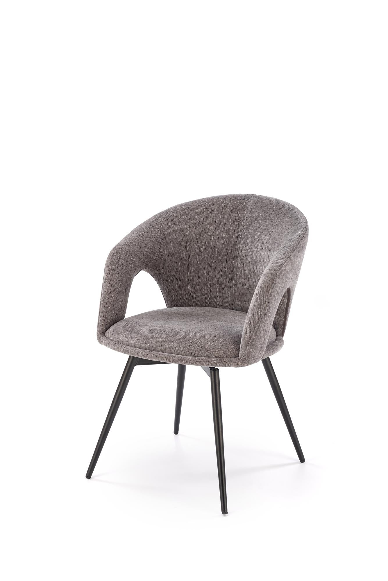 Sedia girevole in acciaio Mivy 57x78 cm