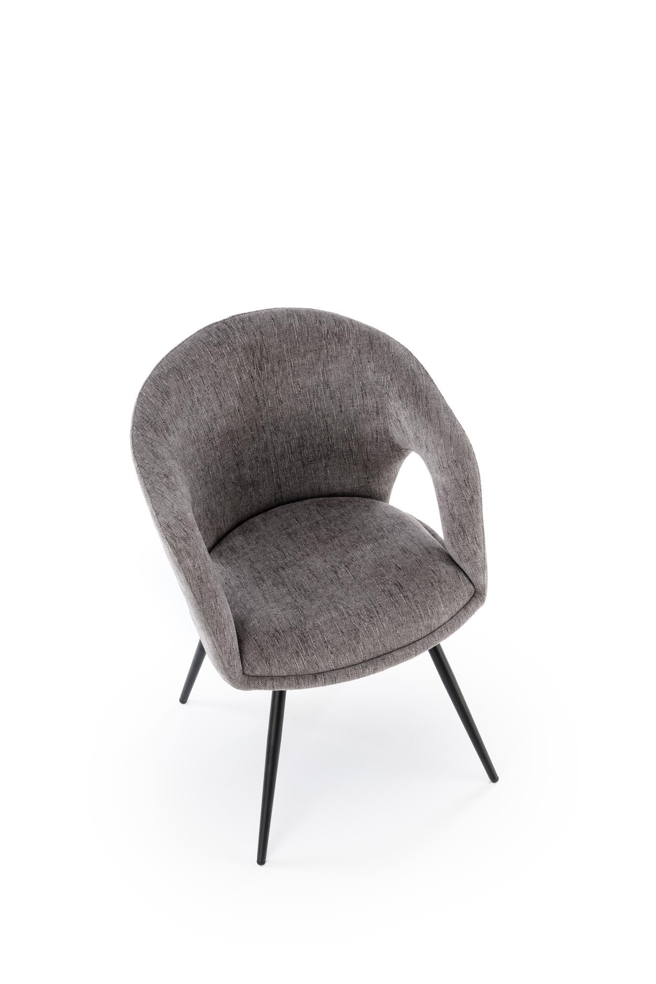 Sedia girevole in acciaio Mivy 57x78 cm