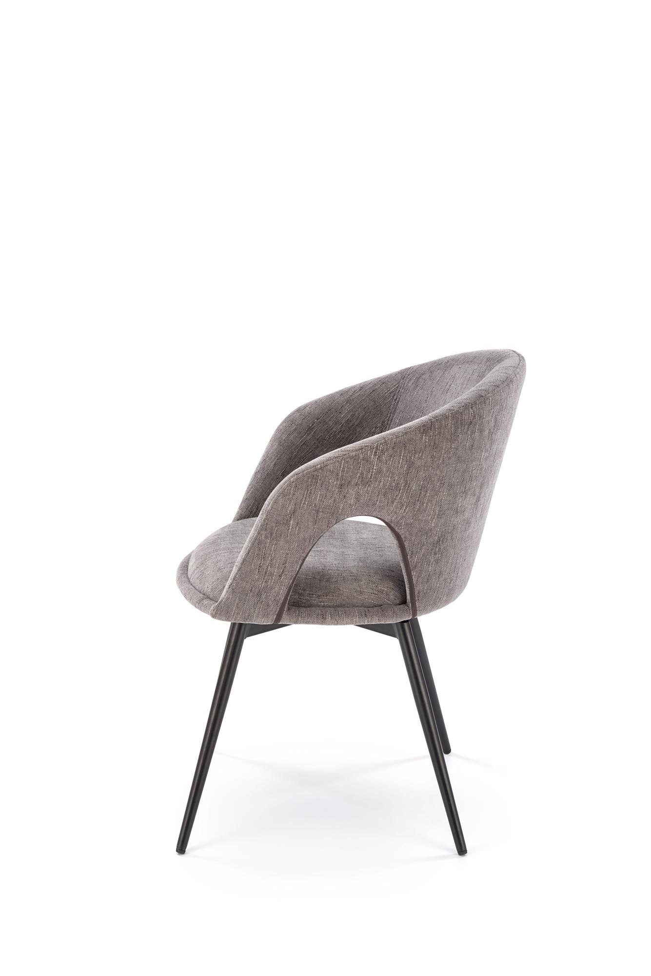Sedia girevole in acciaio Mivy 57x78 cm