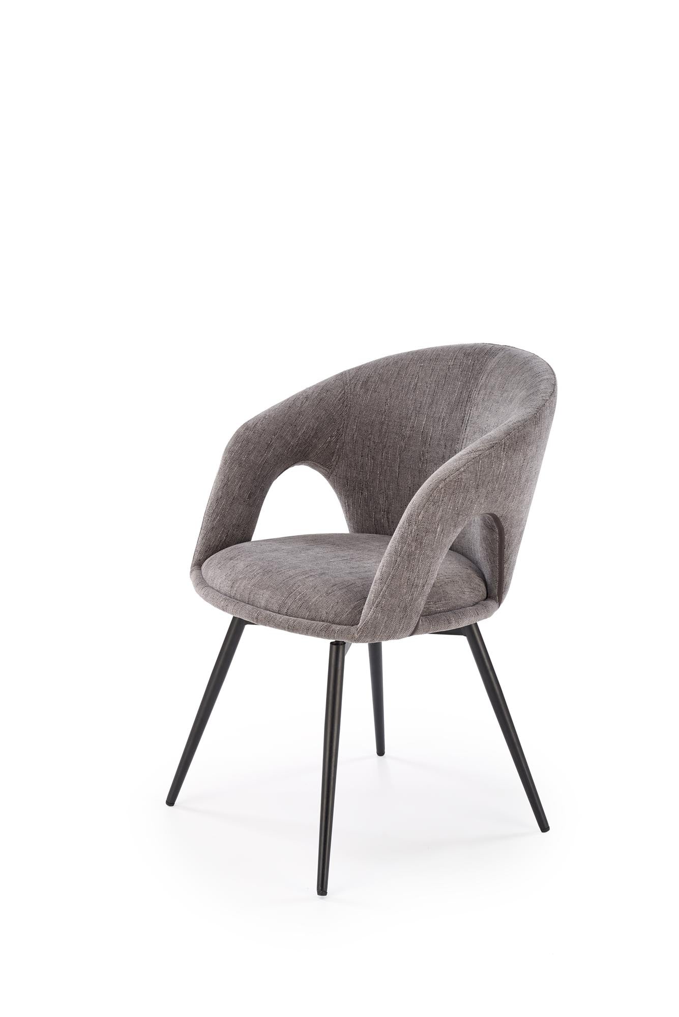 Sedia girevole in acciaio Mivy 57x78 cm