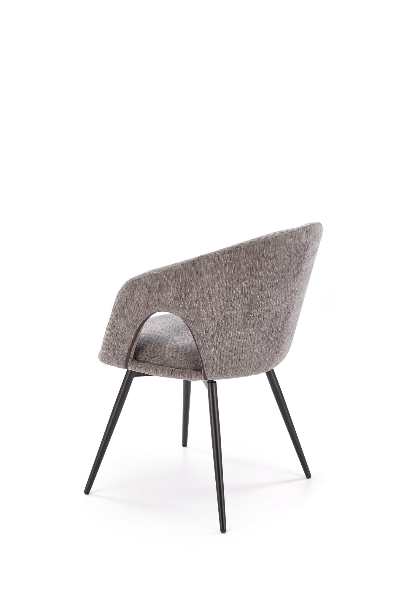 Sedia girevole in acciaio Mivy 57x78 cm