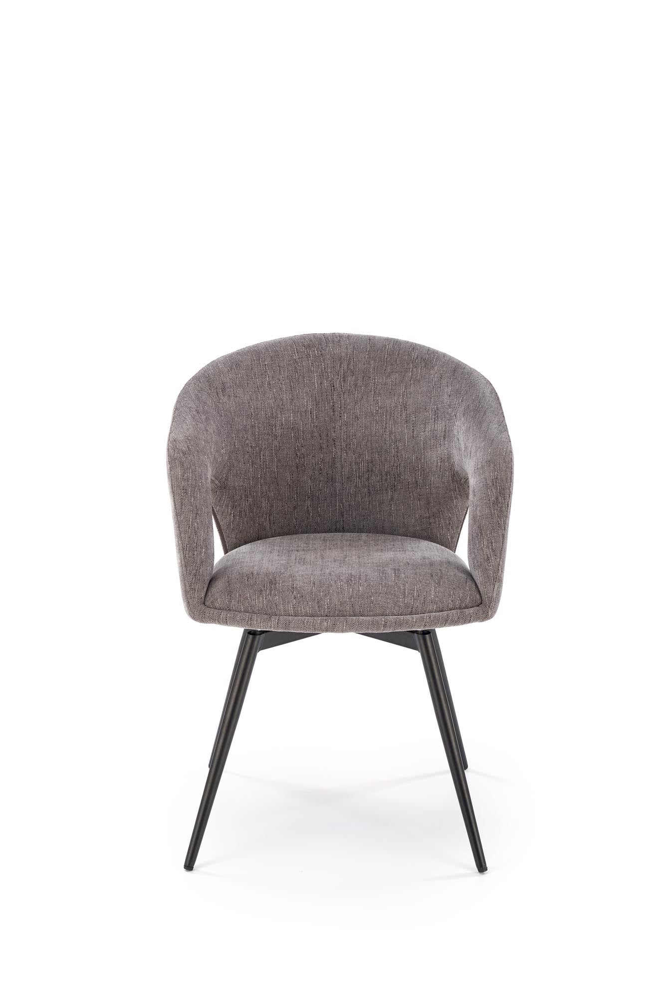 Sedia girevole in acciaio Mivy 57x78 cm