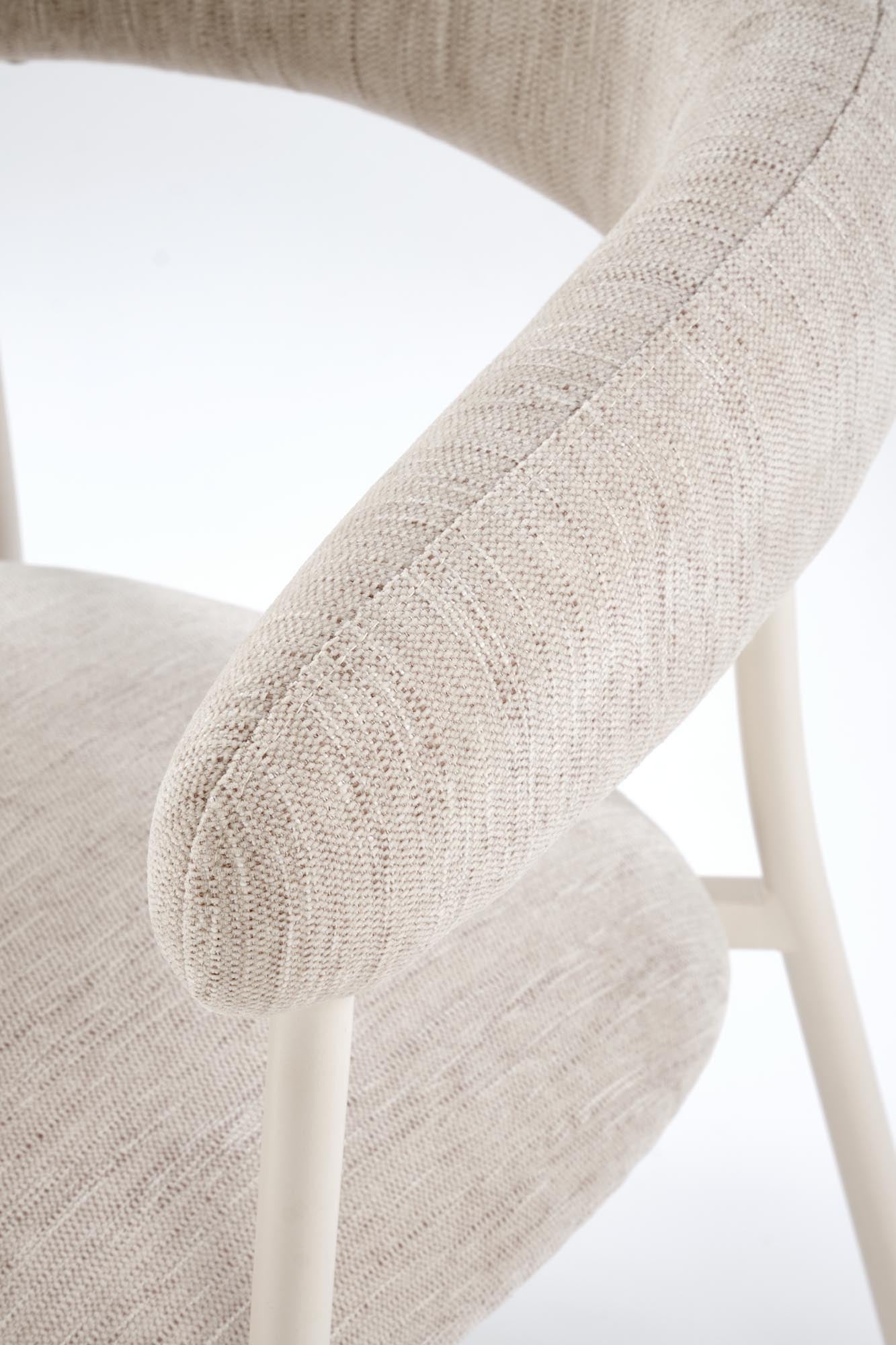 Set di 2 sedie in acciaio Doris 60x75 cm