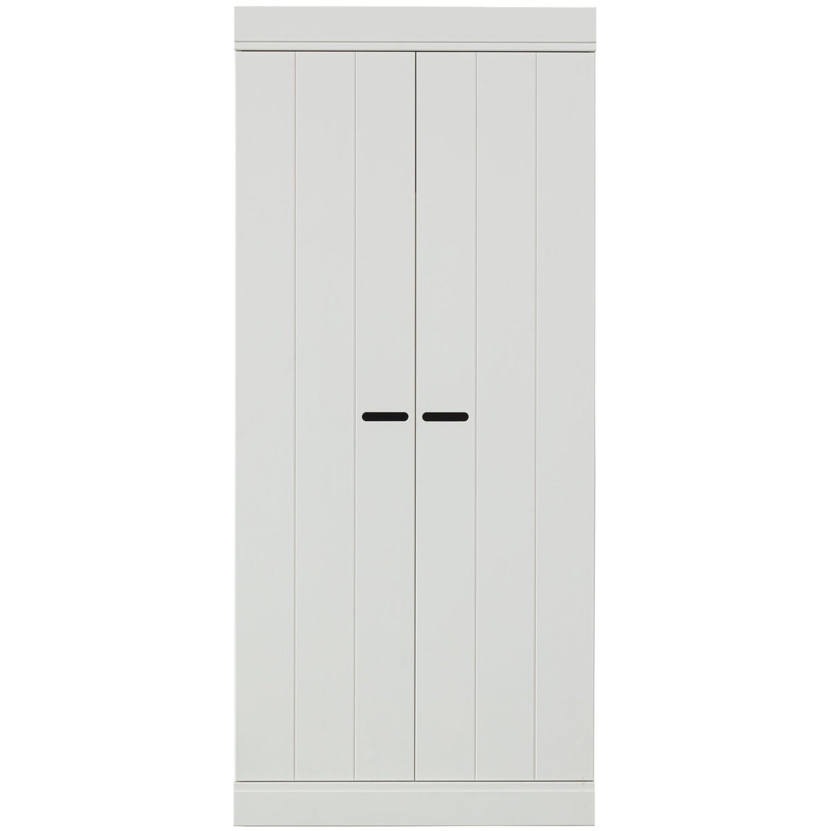 Cappottiera 2 ante in legno di pino bianco Connect