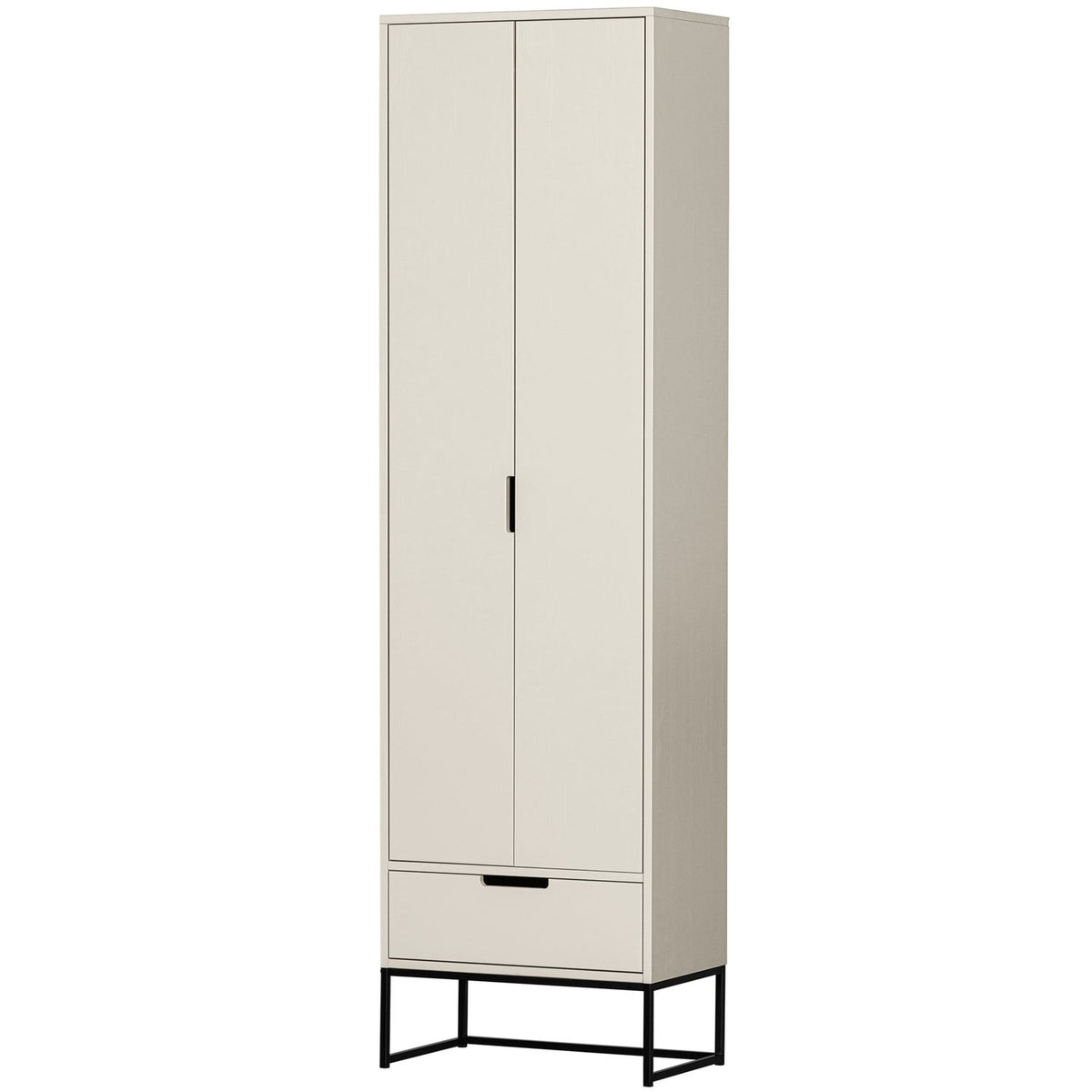 Credenza 2 ante 1 cassetto in legno di pino Silas 210x60 cm