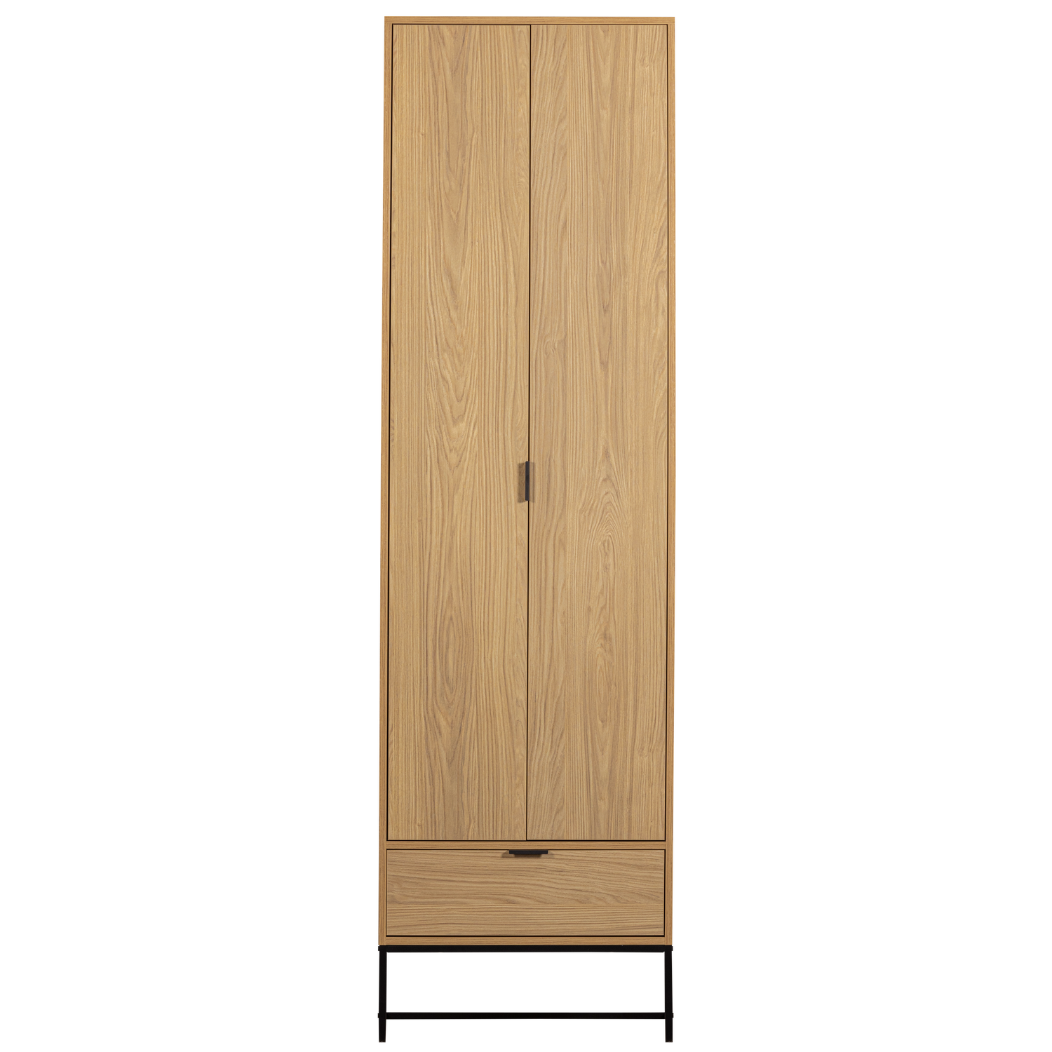 Credenza 2 ante 1 cassetto in polvere di pino Silas 210x60 cm