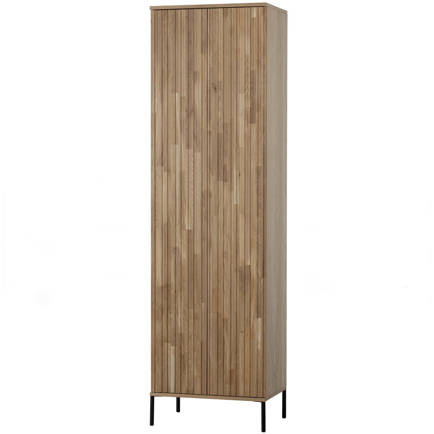 Credenza 2 ante 1 cassetto in legno di frassino New Gravure 210x60 cm