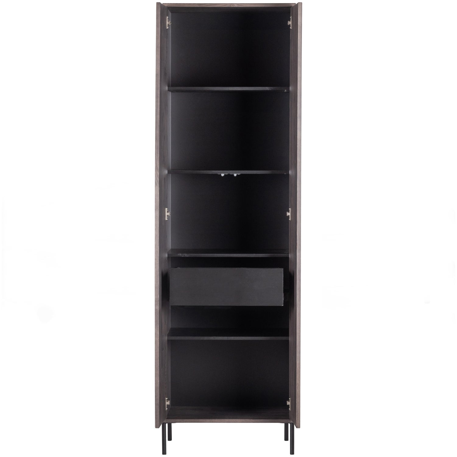 Credenza 2 ante 1 cassetto in legno di frassino New Gravure 210x60 cm