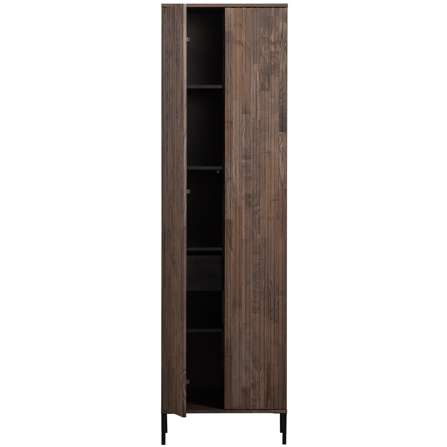 Credenza 2 ante 1 cassetto in legno di frassino New Gravure 210x60 cm