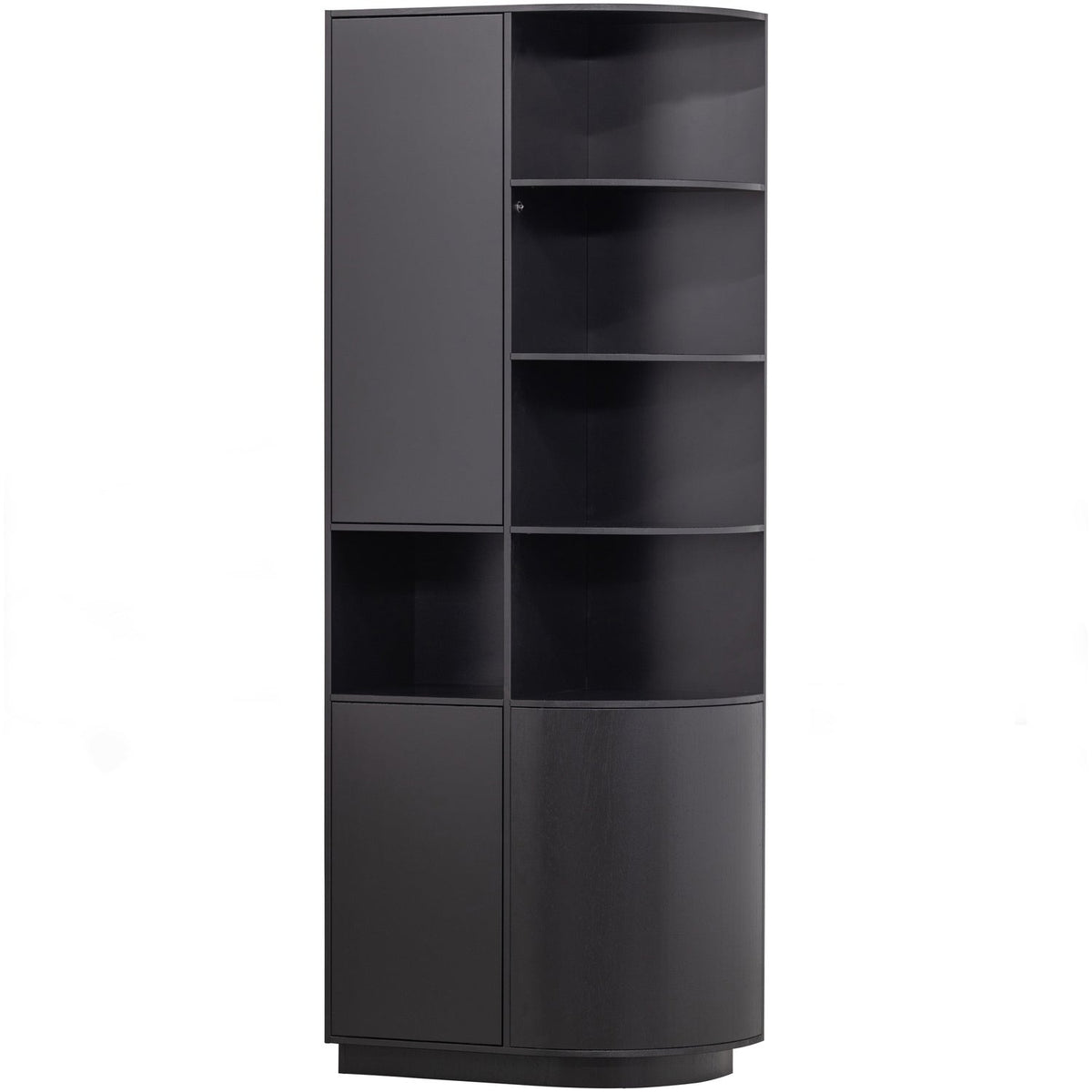 Credenza 2 ante in legno di pino nero Finca 210x78 cm