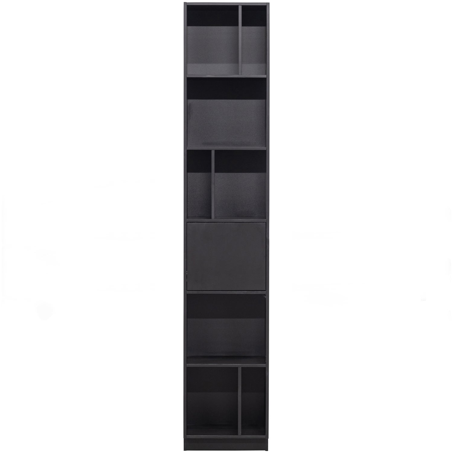 Armadio con ripiani in legno di pino nero Finca 210x40 cm